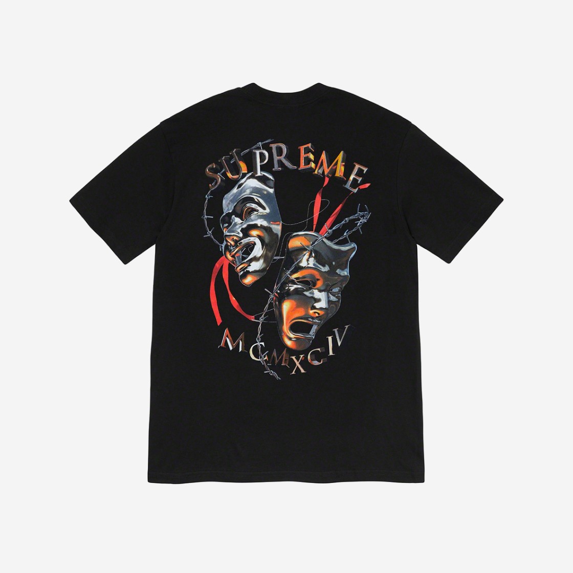 Supreme Laugh Now T-Shirt Black - 20SS 상세 이미지 2