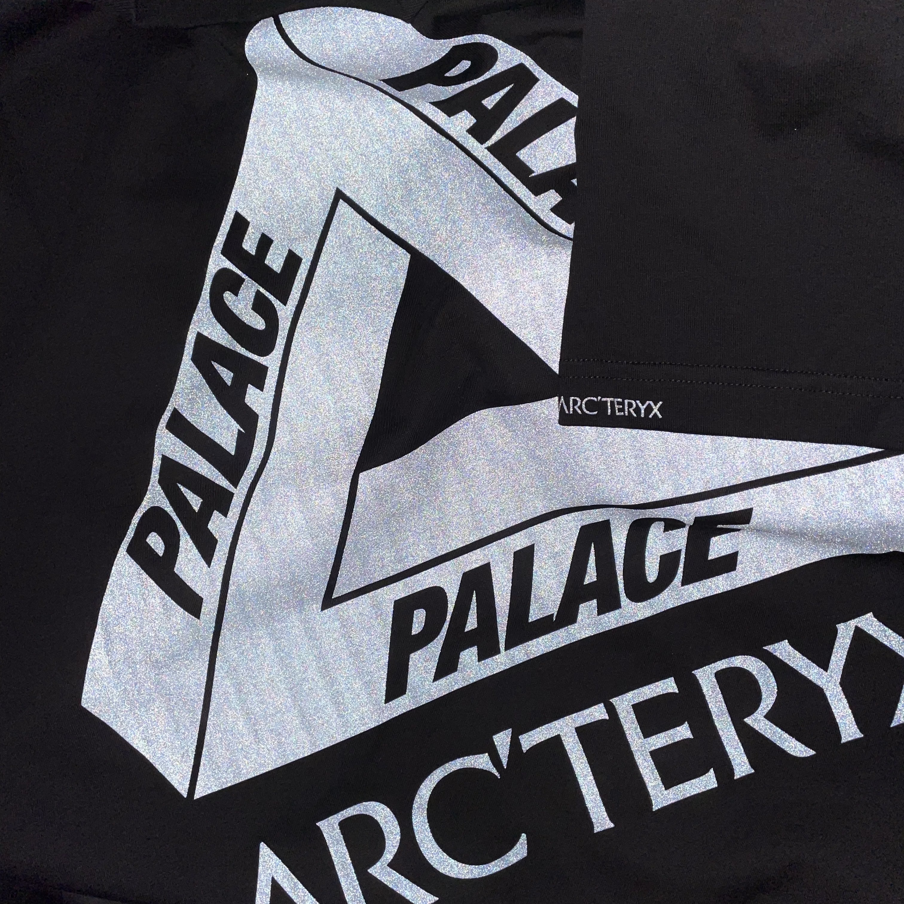 Palace x Arc'teryx T-Shirt Black - 20FW 착용 스타일