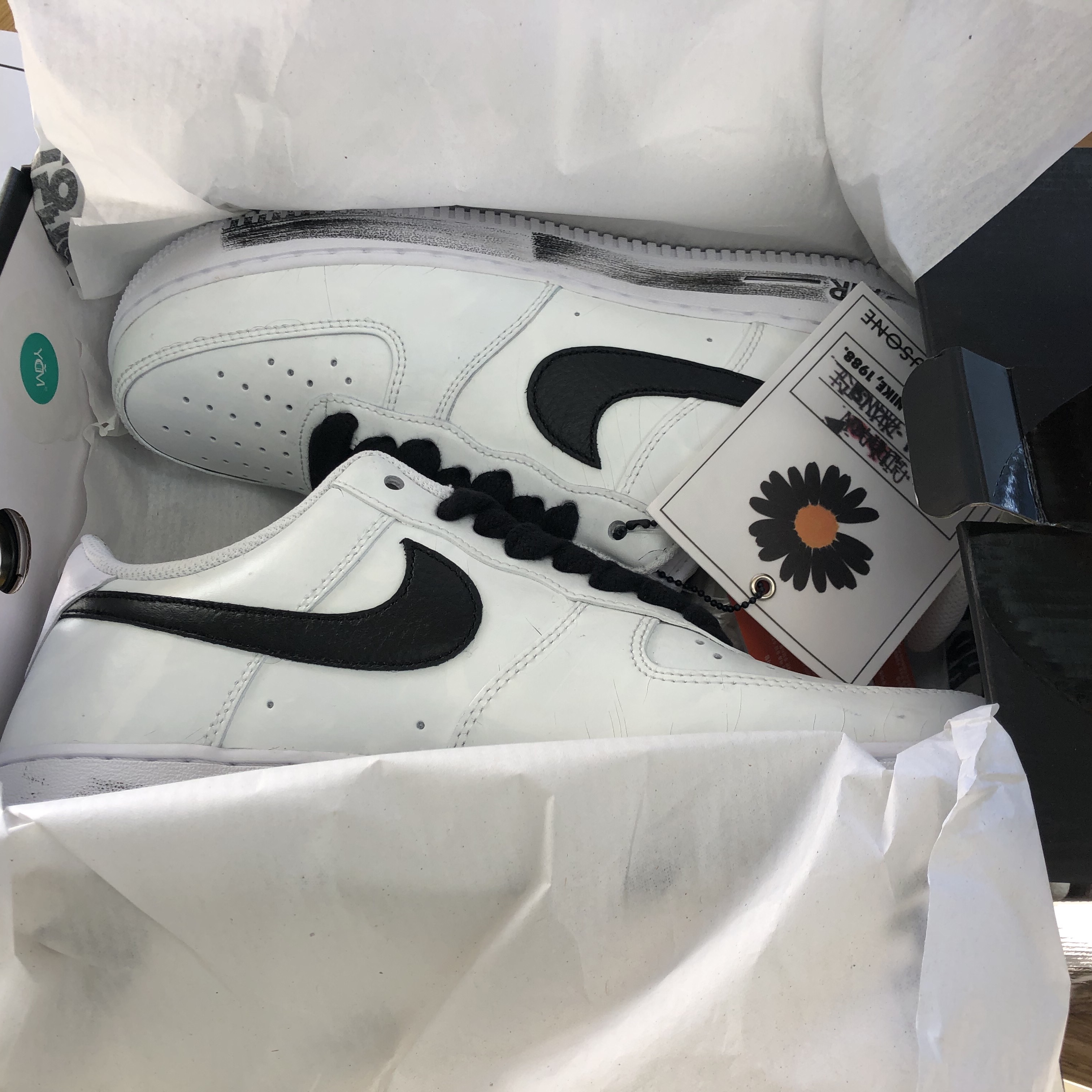 Nike x Peaceminusone Air Force 1 Low Para-Noise 2.0 착용 스타일