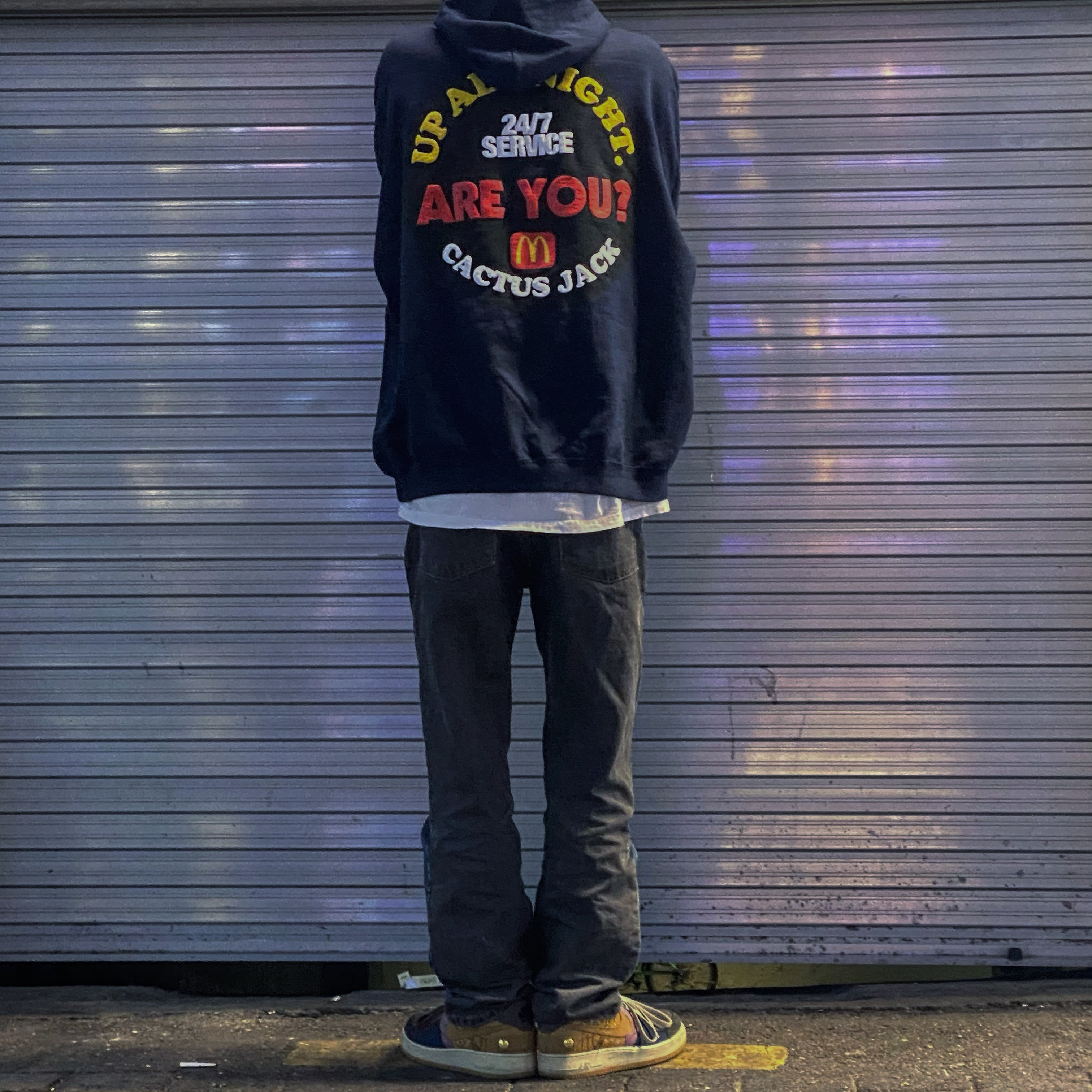 Nike x Travis Scott Air Force 1 Low Cactus Jack 착용 스타일