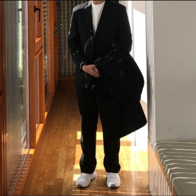 Nike M2K Tekno White Pure Platinum 착용 스타일