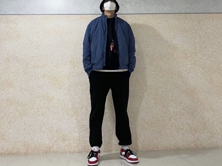 Jordan 1 Low Gym Red White 착용 스타일