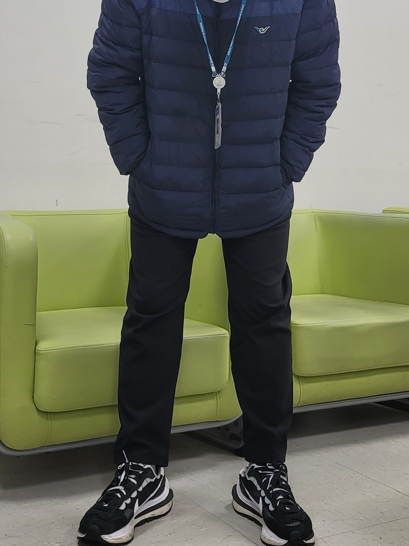 Nike x Sacai VaporWaffle Black White 착용 스타일