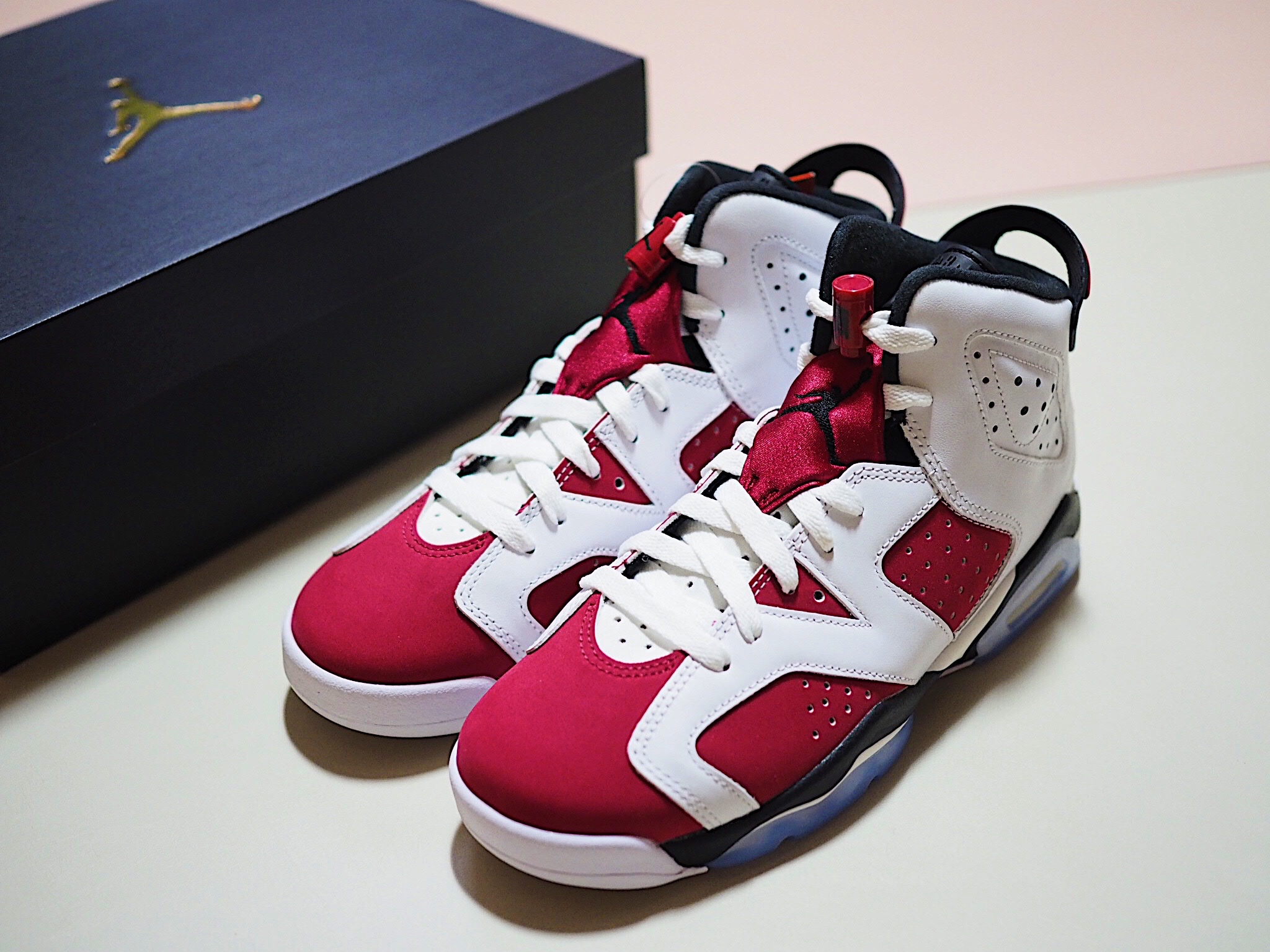 (GS) Jordan 6 Retro Carmine 2021 착용 스타일 - 2