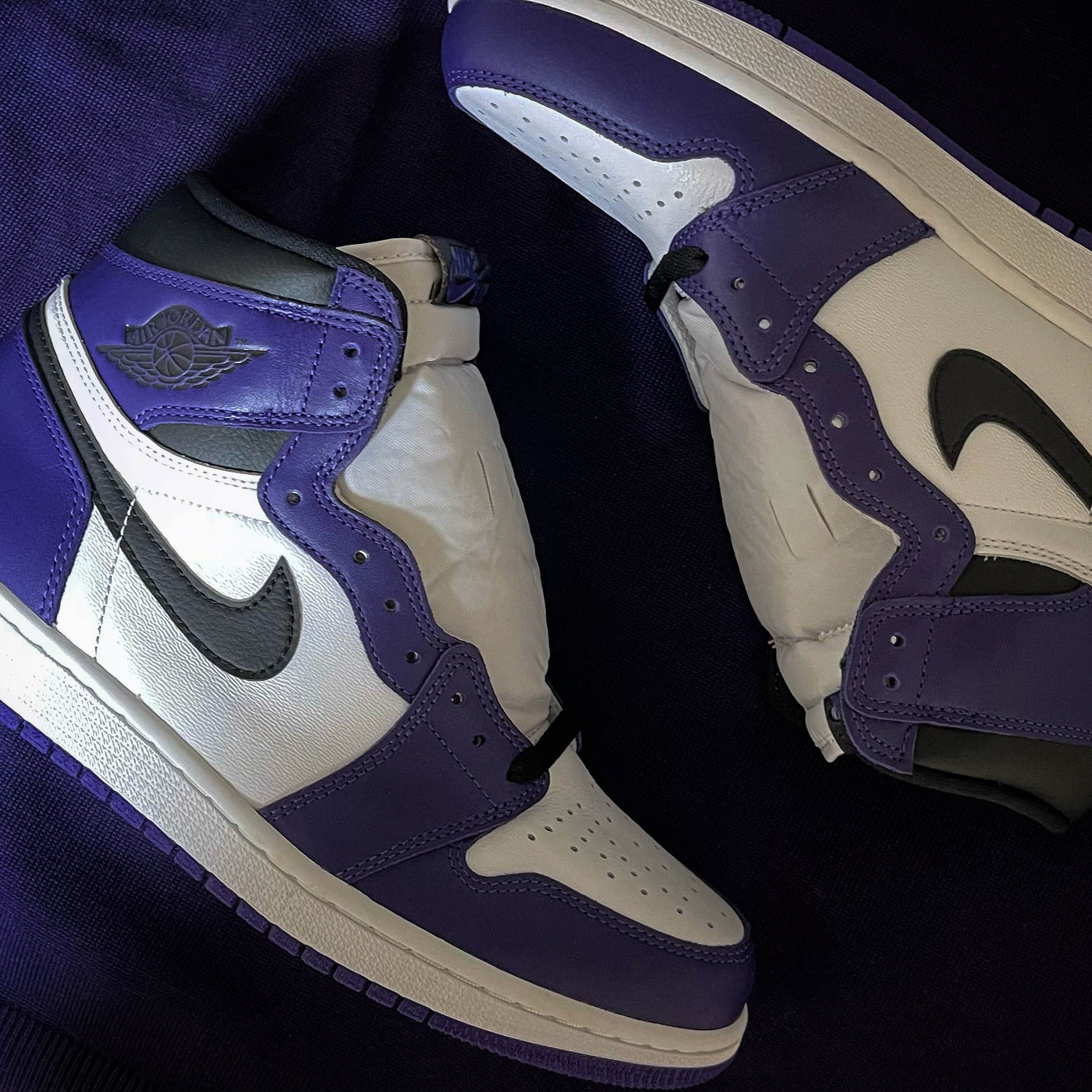 Jordan 1 Retro High OG Court Purple 2020 착용 스타일