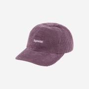 Supreme Ripple Corduroy Small Box 6-Panel Cap Purple - 20FW