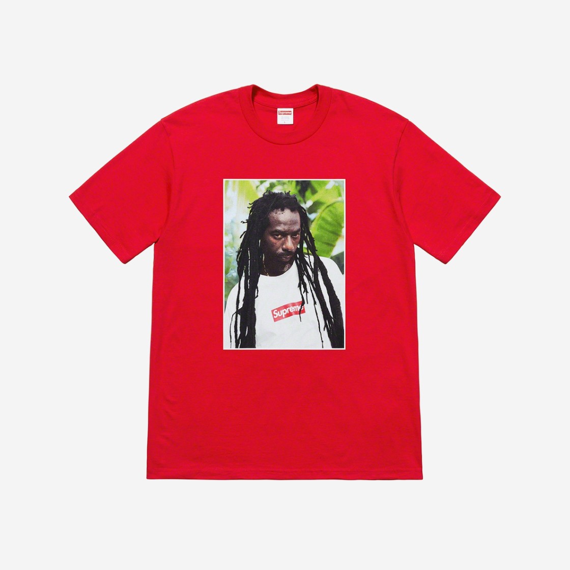 Supreme Buju Banton T-Shirt Red - 19SS 상세 이미지 1