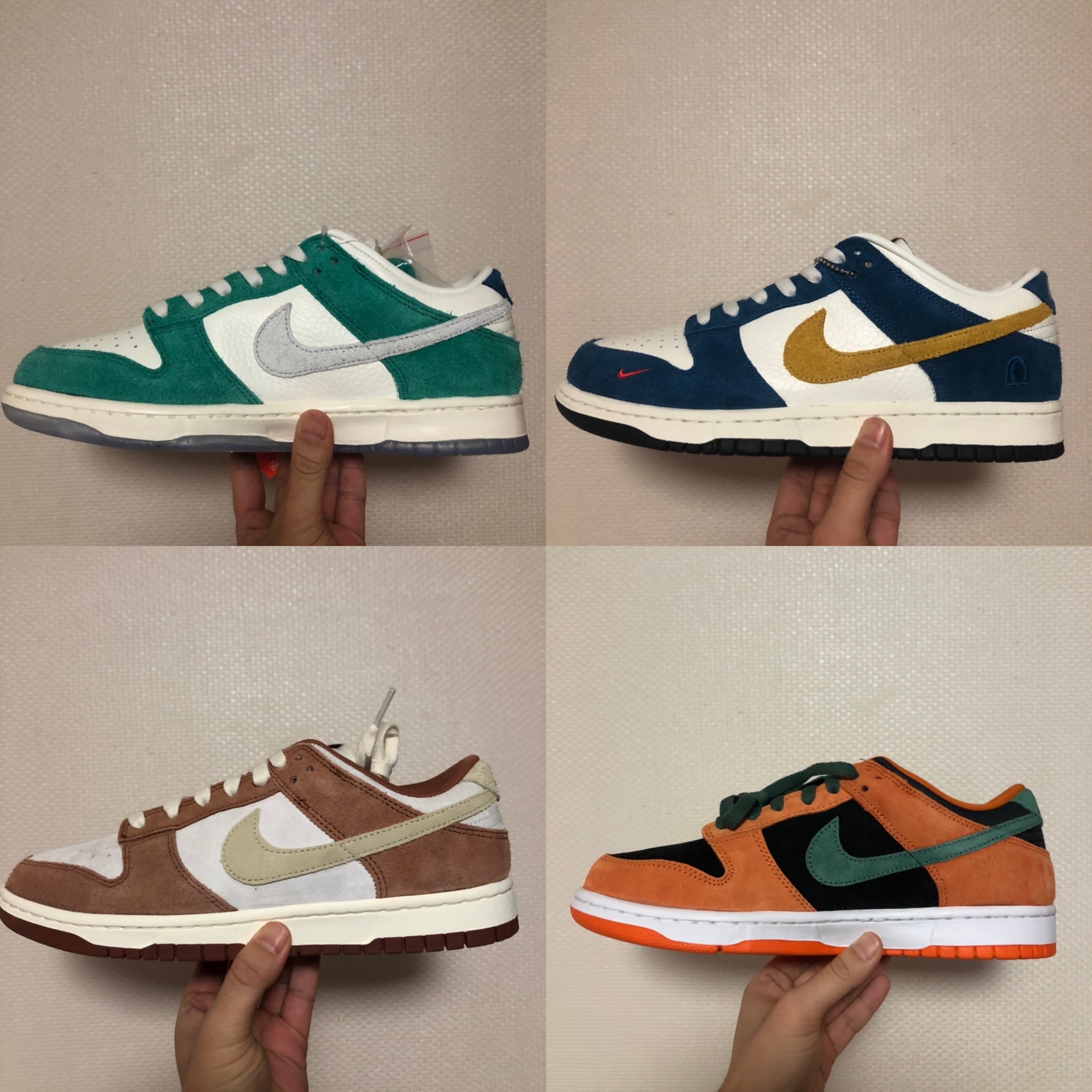 Nike x Kasina Dunk Low Road Sign - Kasina Exclusive, Nike x Kasina Dunk Low 80's Bus 착용 스타일