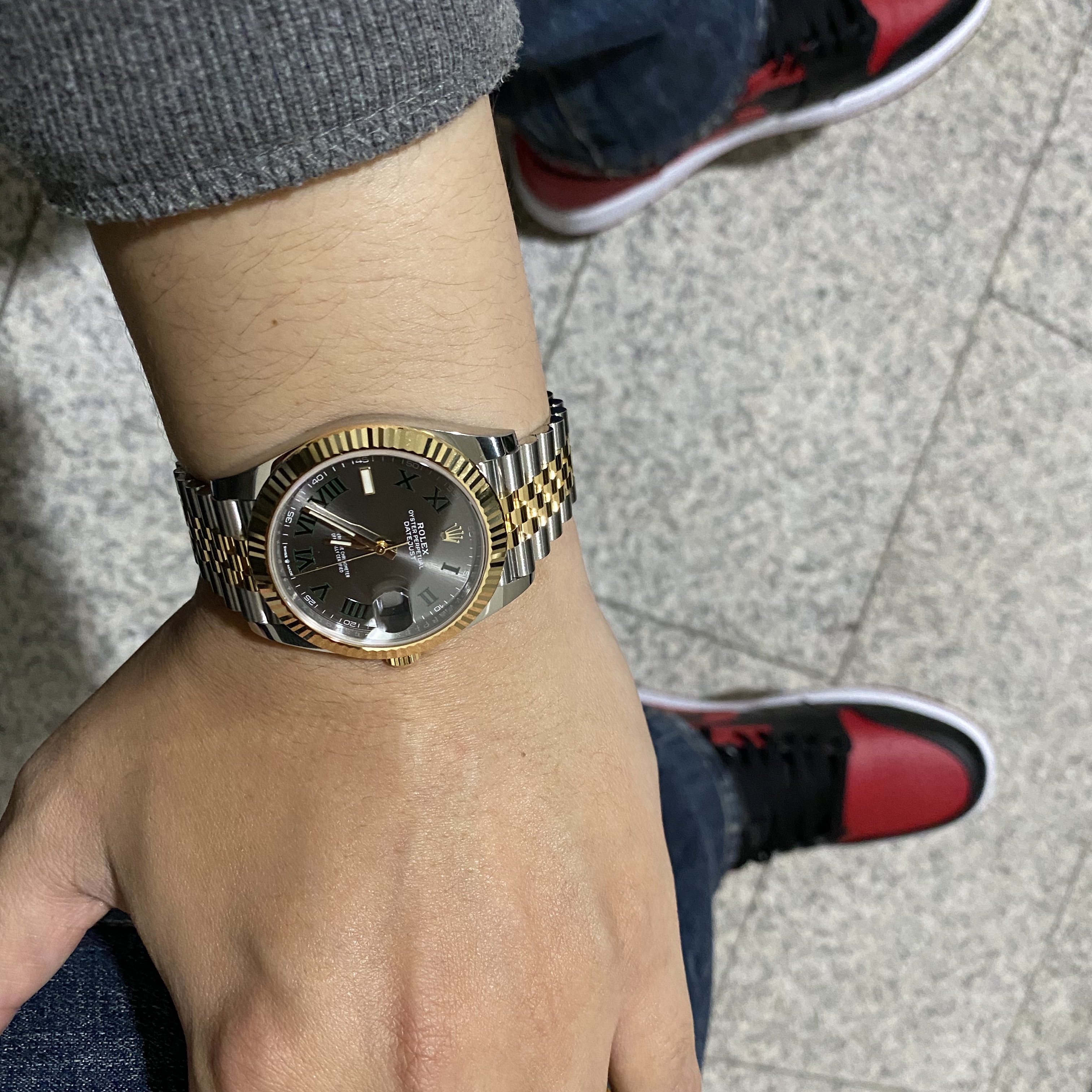 Jordan 1 Mid Bred Banned 2020 착용 스타일
