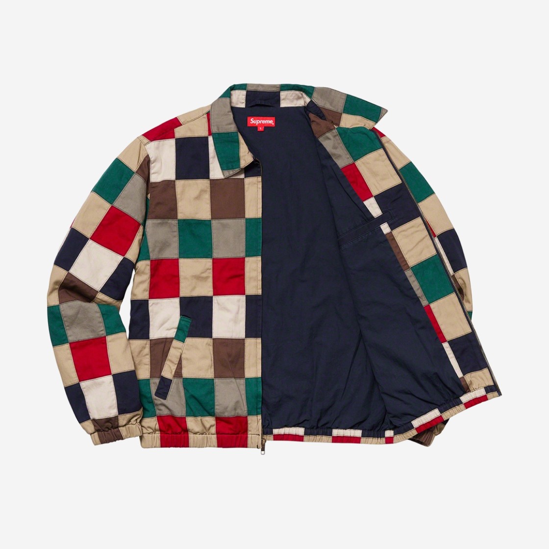 Supreme Patchwork Harrington Jacket Multi-Color - 19SS 상세 이미지 3