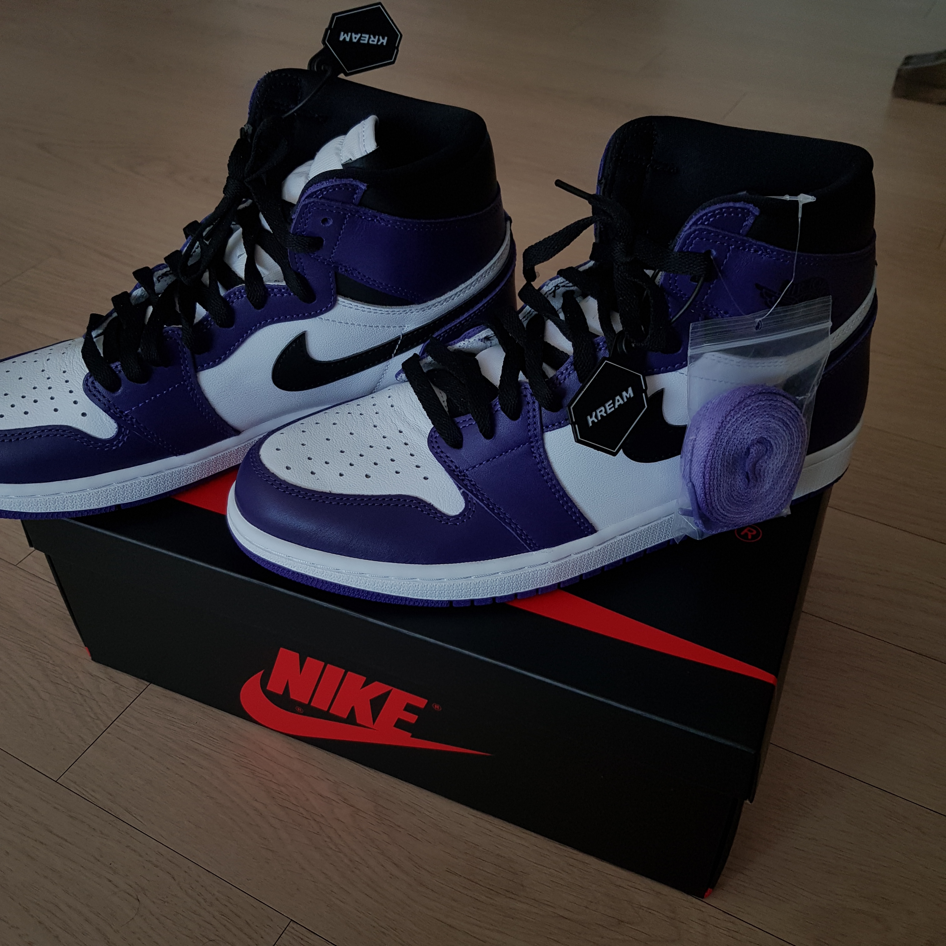 Jordan 1 Retro High OG Court Purple 2020 착용 스타일