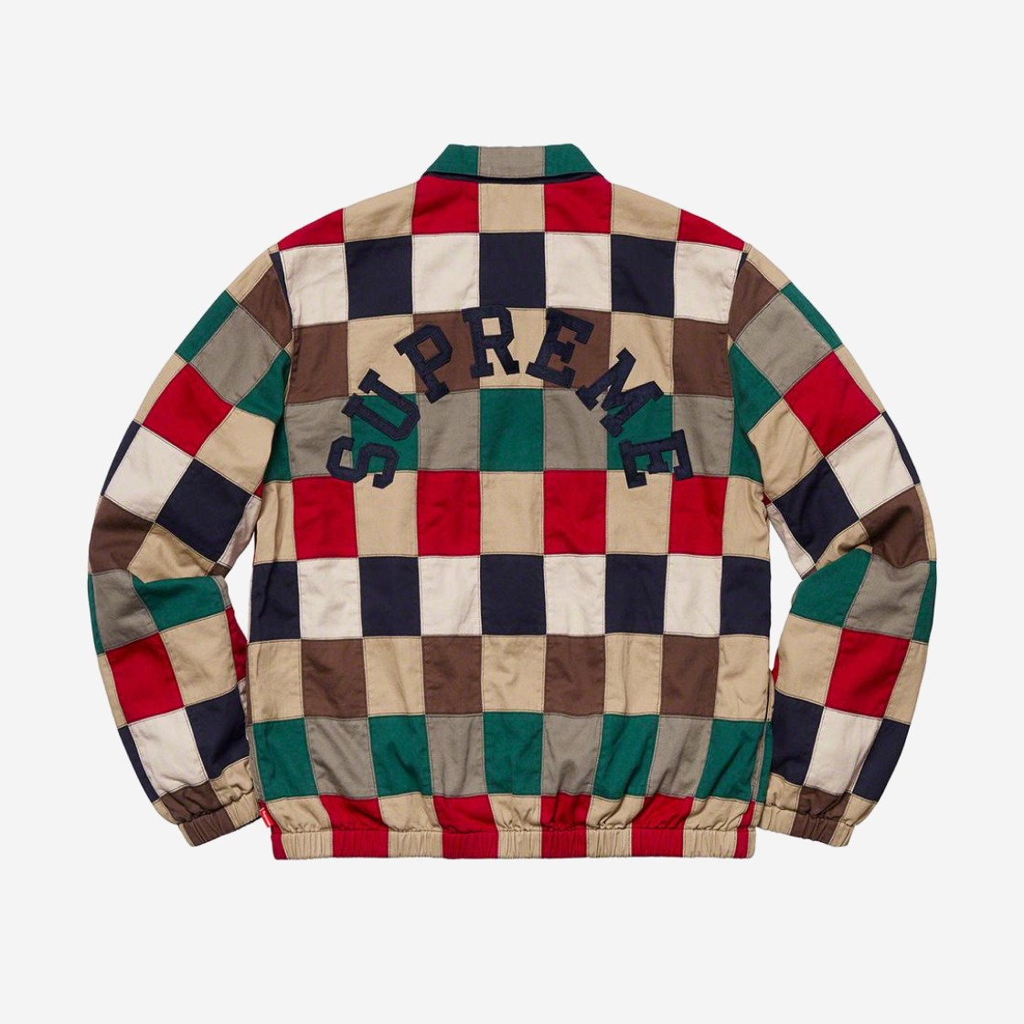 Supreme Patchwork Harrington Jacket Multi-Color - 19SS 상세 이미지 2