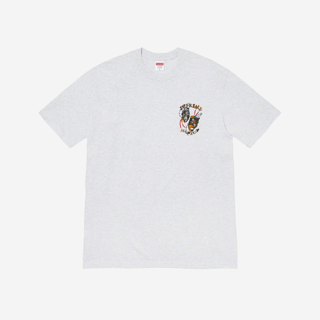 Supreme Laugh Now T-Shirt Ash Grey - 20SS 상세 이미지 1