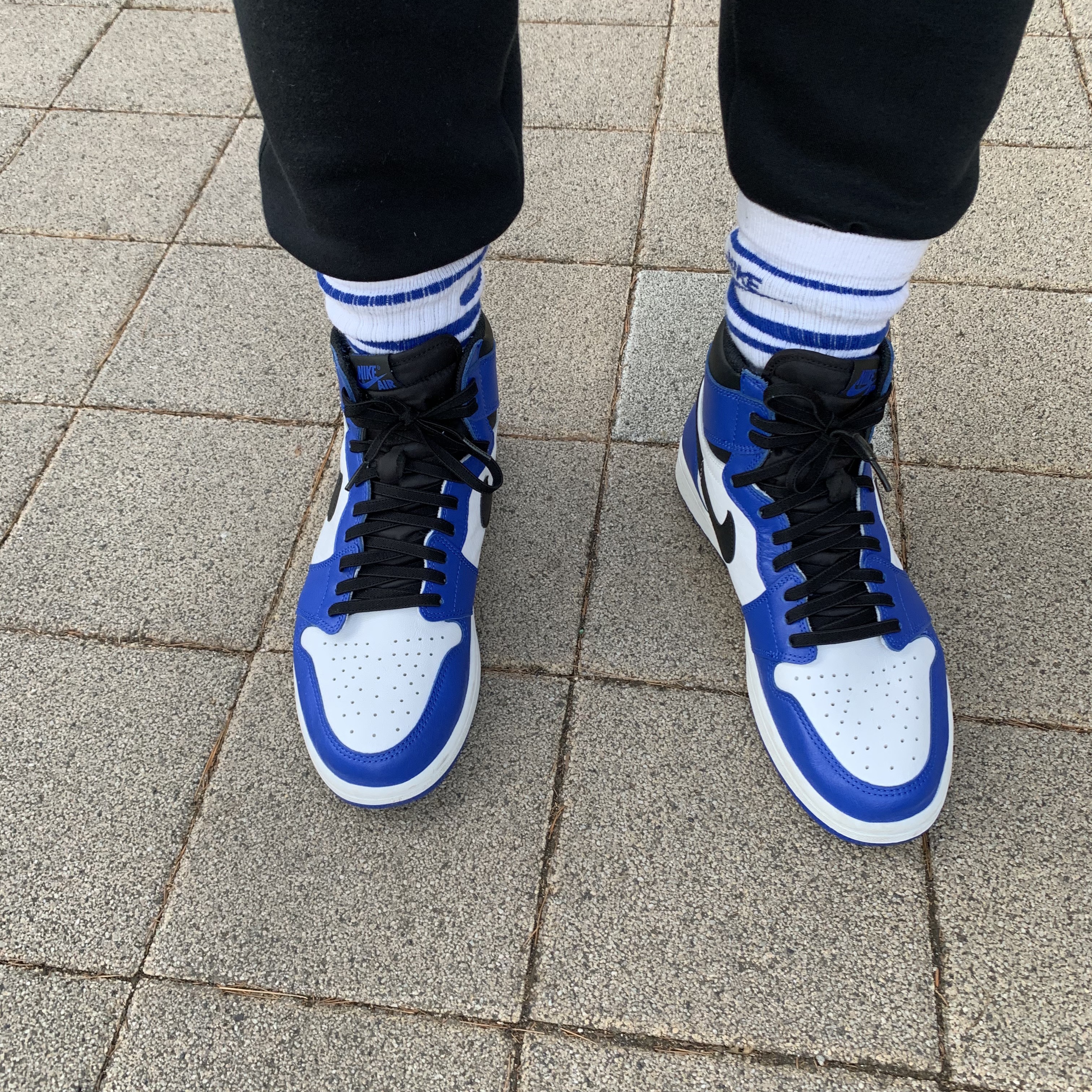 Jordan 1 Retro High Game Royal 착용 스타일 - 2