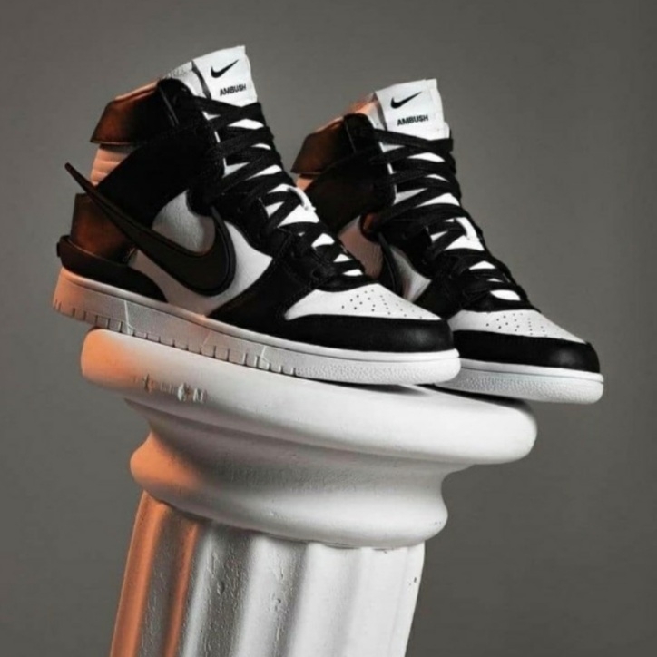 Nike x Ambush Dunk High Black 착용 스타일 - 2