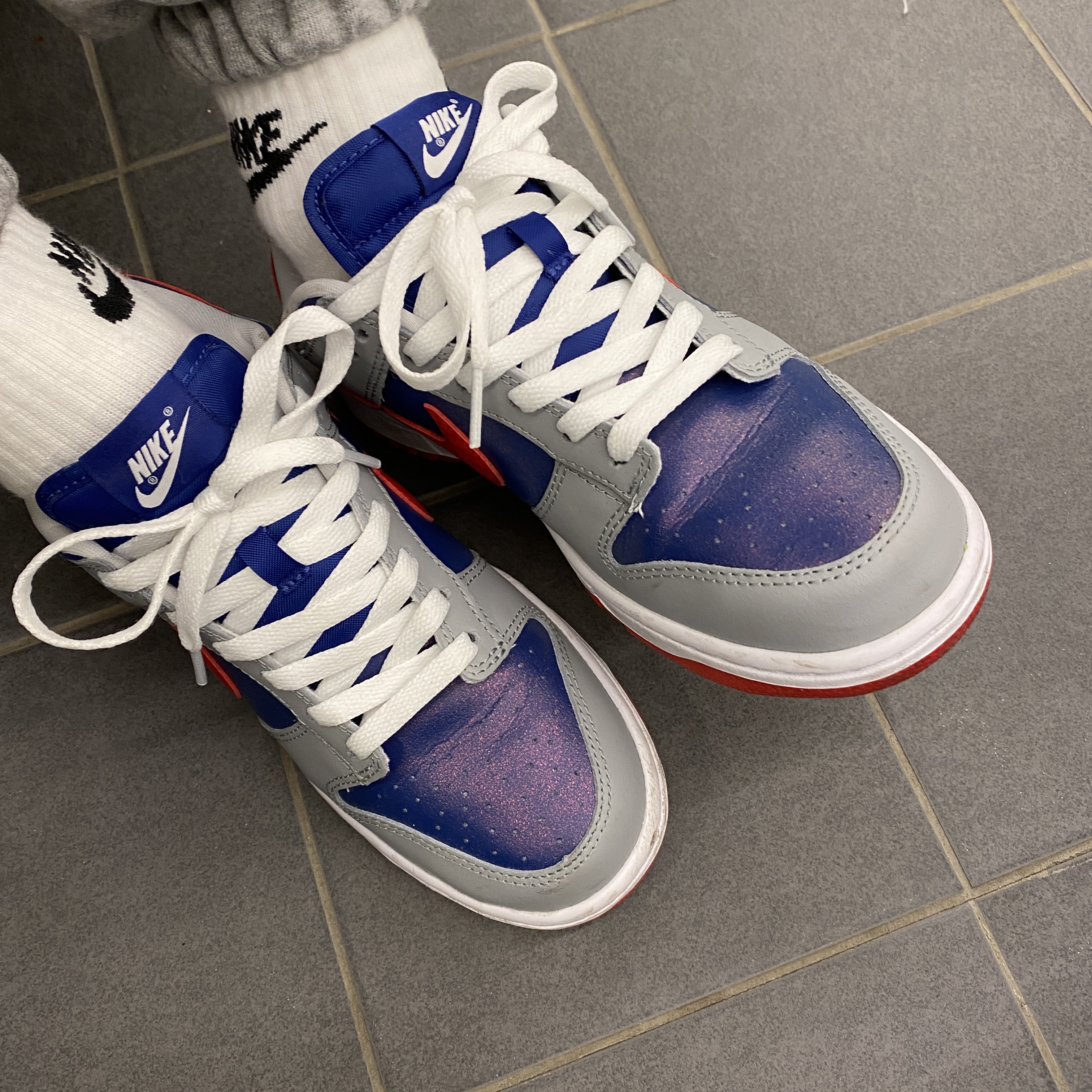 Nike Dunk Low SP Samba 2020 착용 스타일 - 1