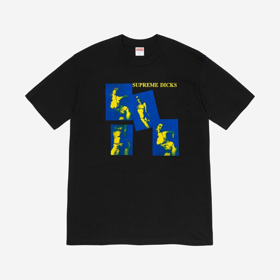 Supreme Dicks T-Shirt Black - 20FW 상세 이미지 1