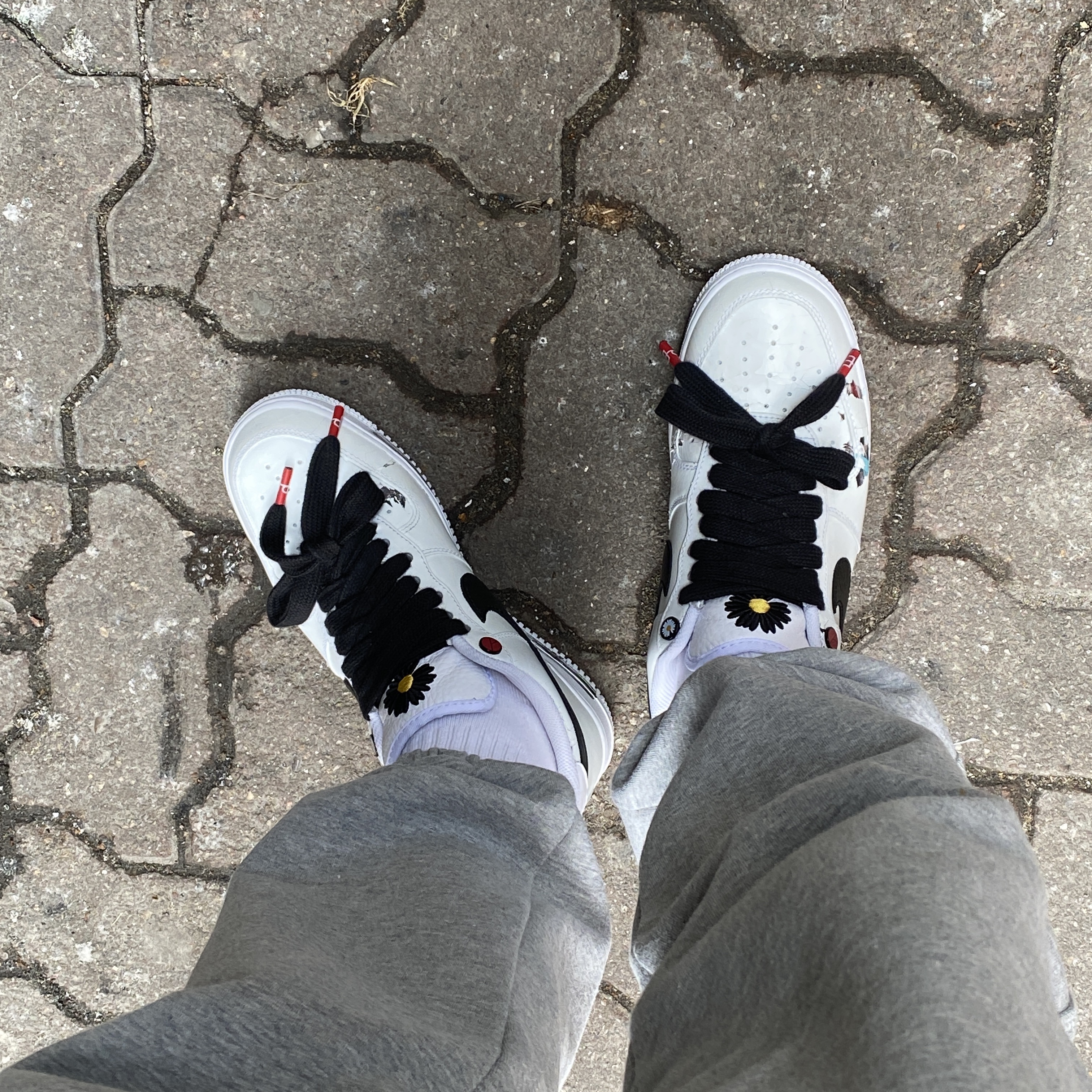 Nike x Peaceminusone Air Force 1 Low Para-Noise 2.0 착용 스타일
