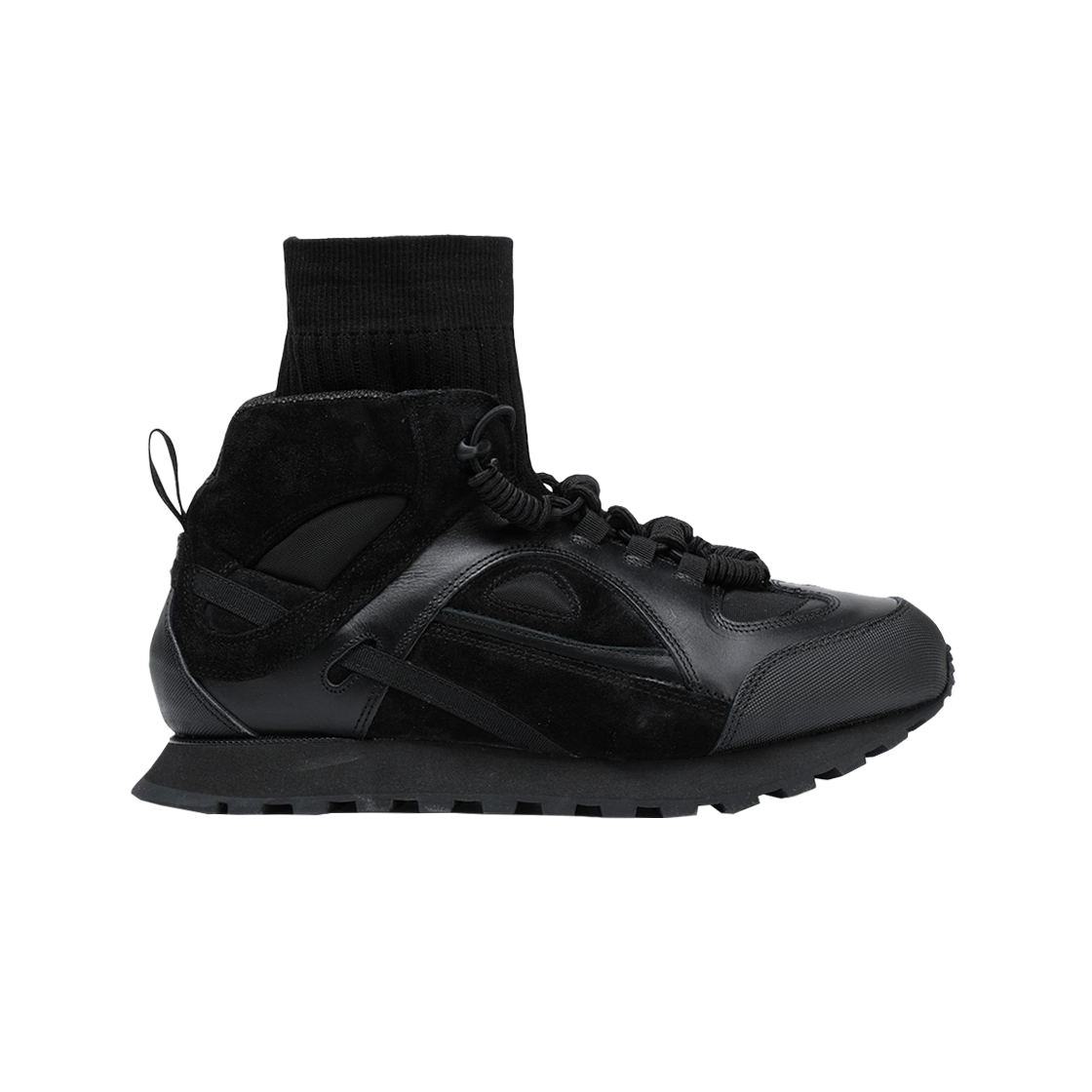 메종 마르지엘라 하이탑 시큐리티 삭 러너 블랙 Maison Margiela KREAM