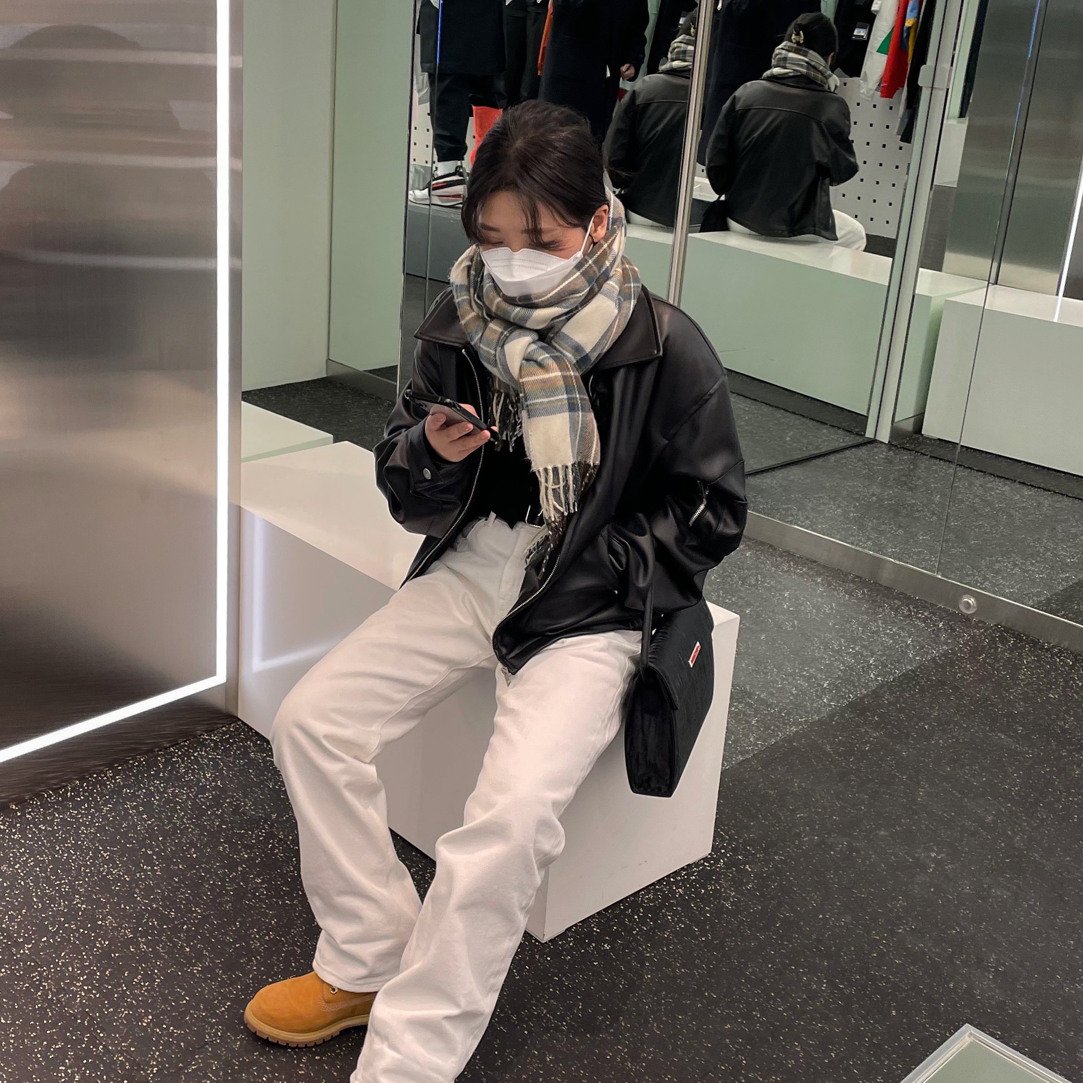 Timberland x BAPE x Undefeated 6 Inch Boots - Wide 착용 스타일