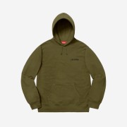 Supreme 1-800 Hooded Sweatshirt Dark Olive - 19FW