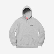 Supreme 1-800 Hooded Sweatshirt Heather Grey - 19FW