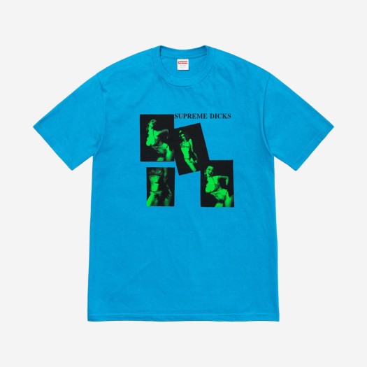 슈프림 딕스 티셔츠 브라이트 블루 - 20FW