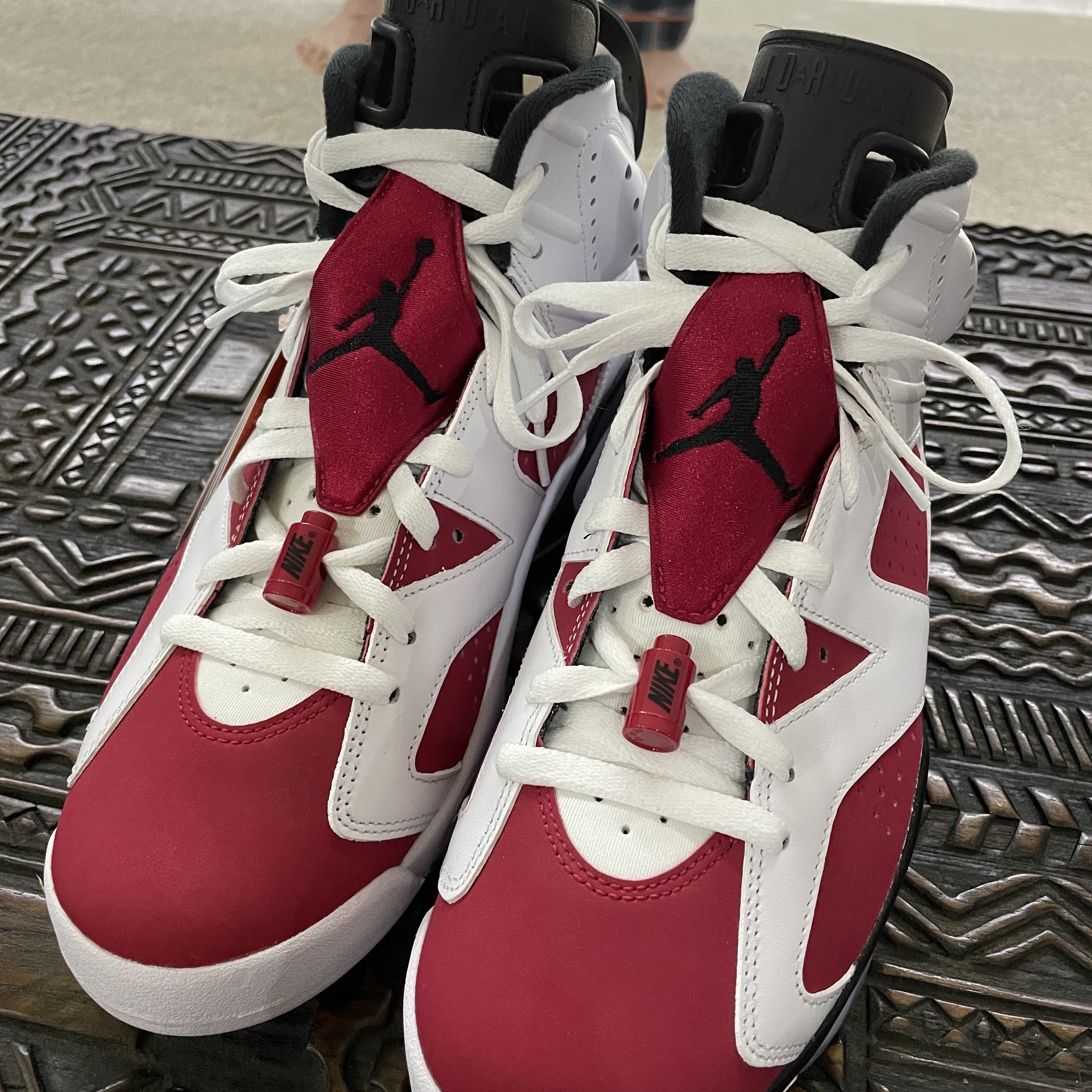 Jordan 6 Retro Carmine 2021 착용 스타일
