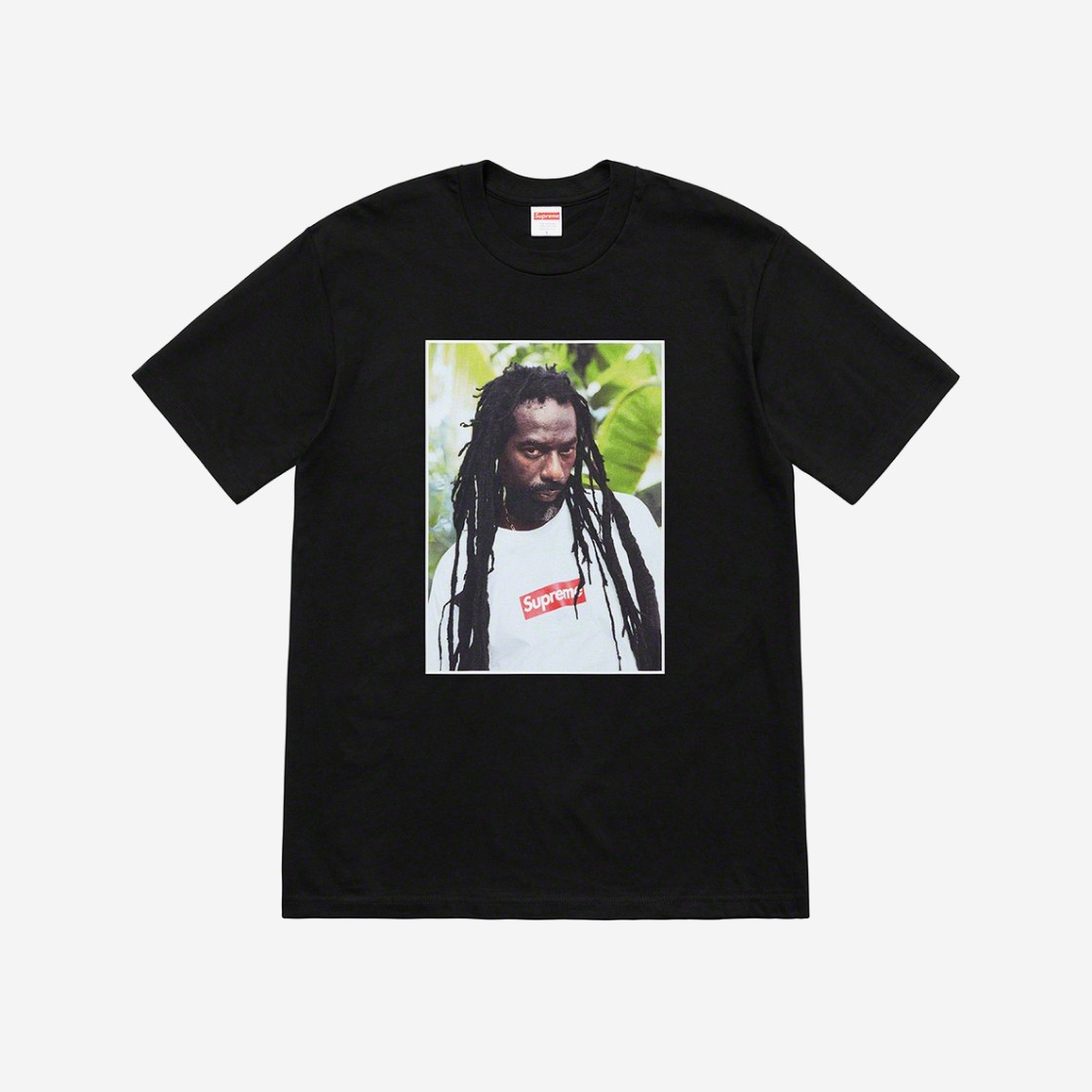 Supreme Buju Banton T-Shirt Black - 19SS 상세 이미지 1