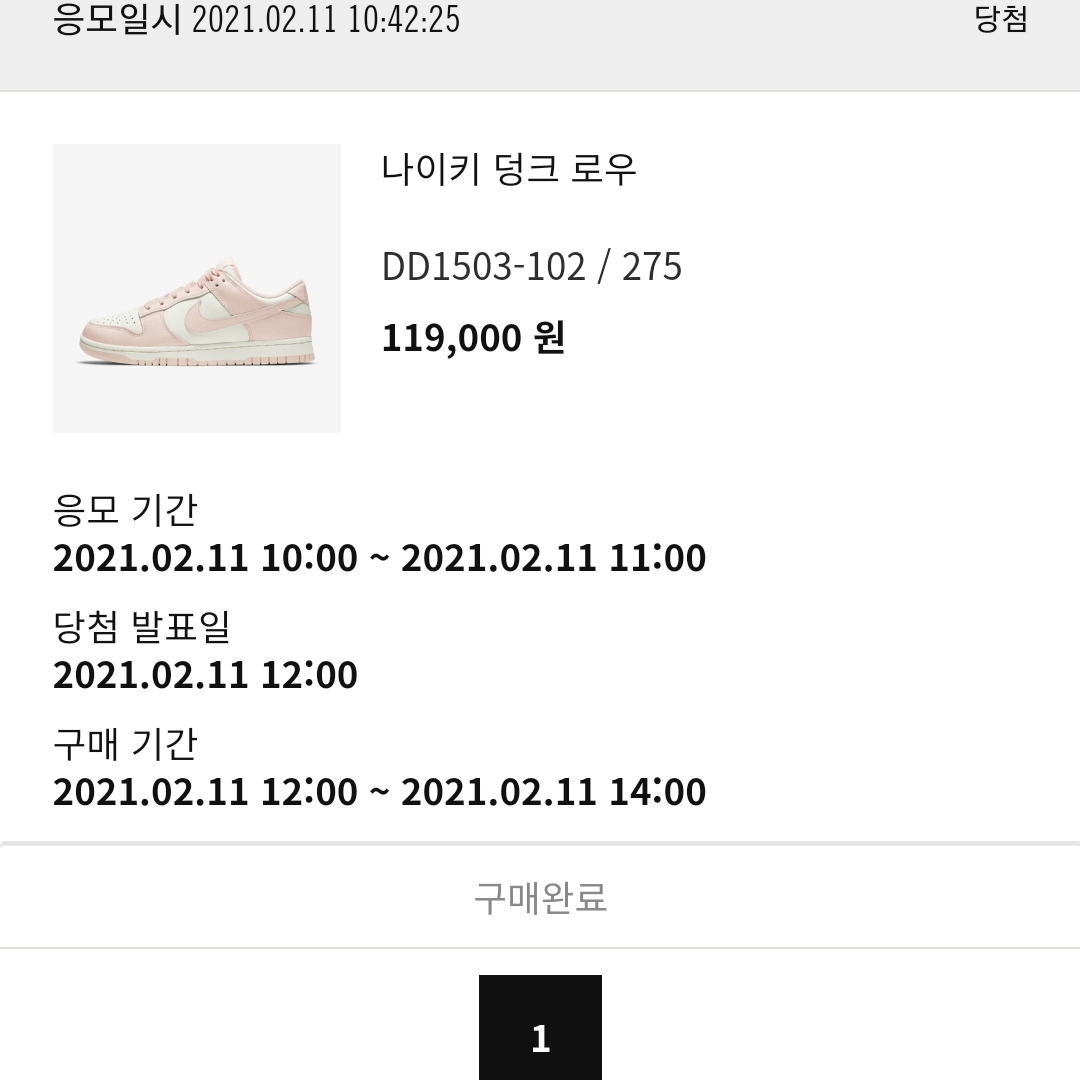 (W) Nike Dunk Low Orange Pearl 착용 스타일