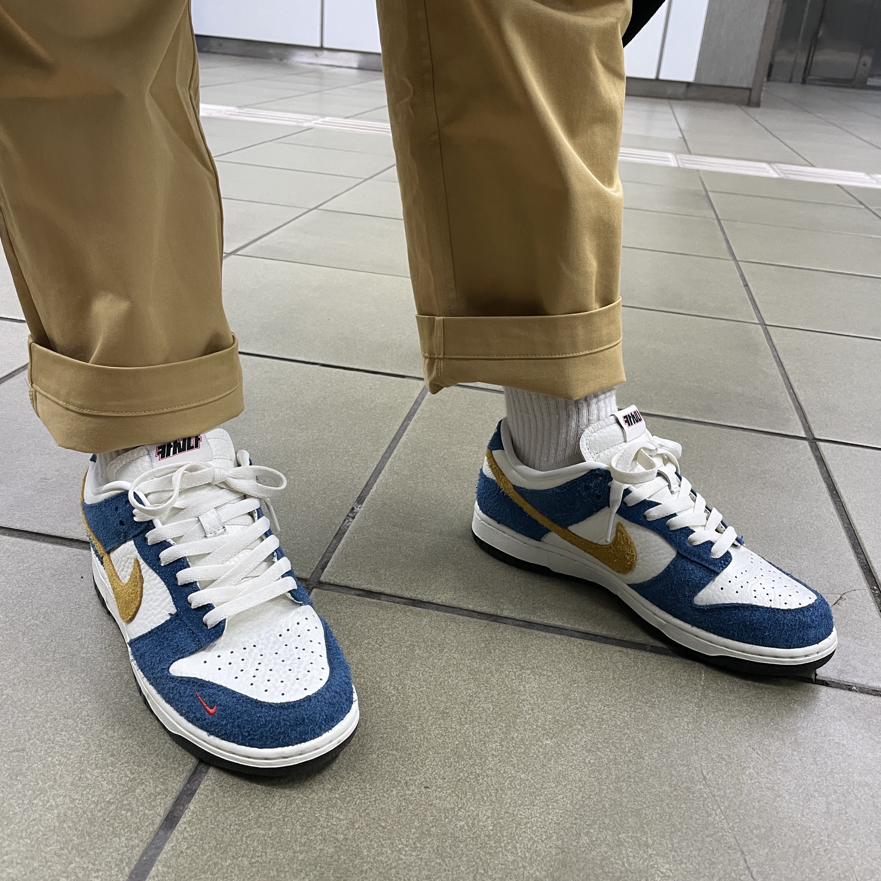 Nike x Kasina Dunk Low 80's Bus 착용 스타일
