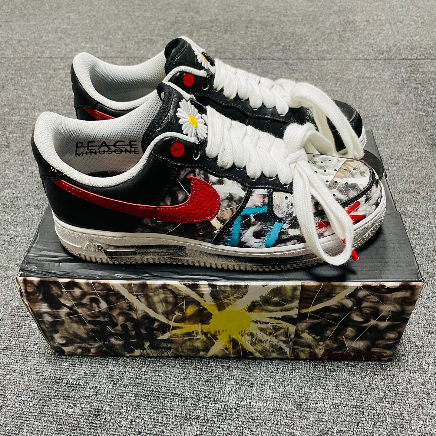 Nike x Peaceminusone Air Force 1 Low Para-Noise - Korea Exclusive 착용 스타일 - 2