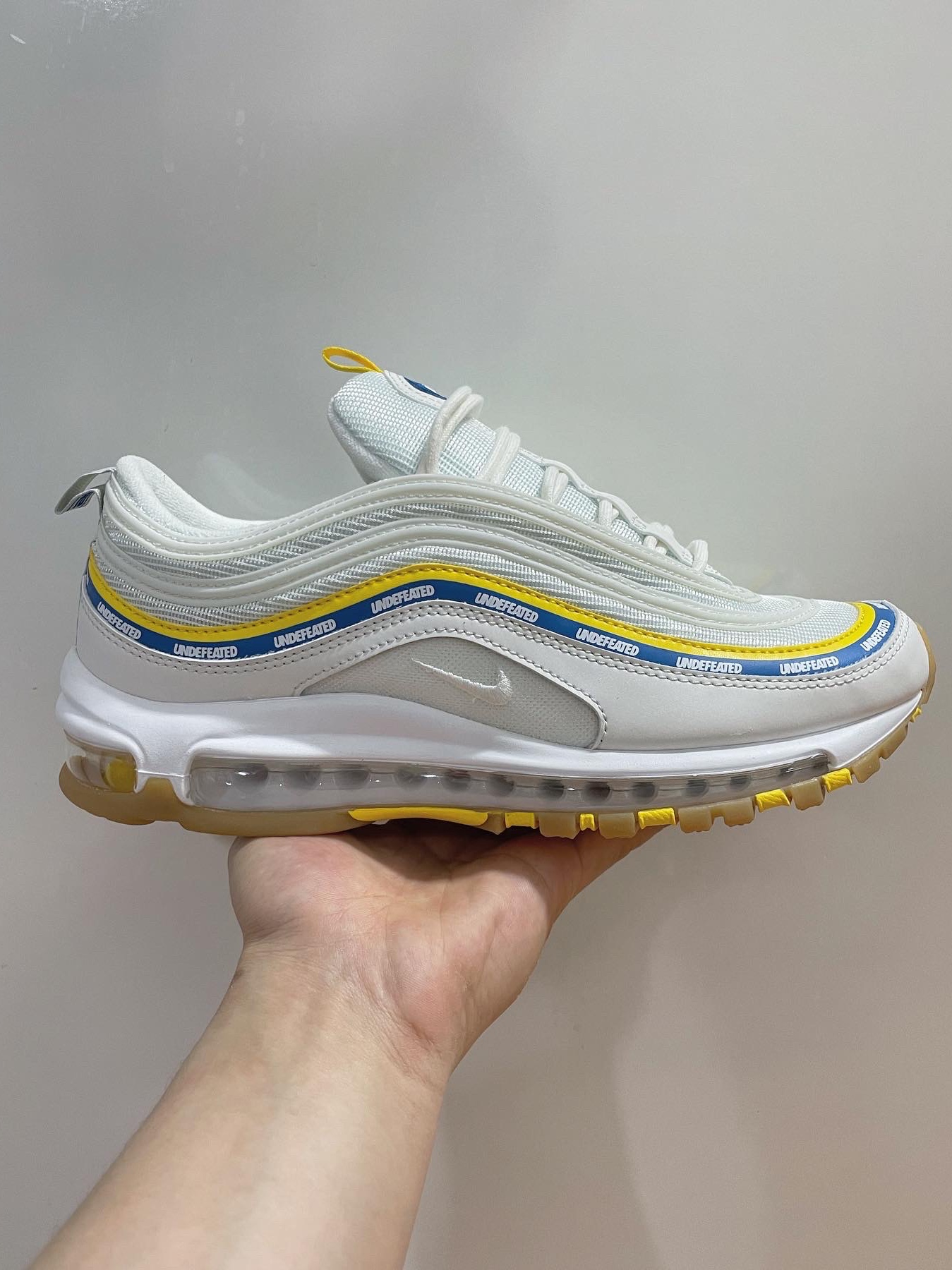 Nike x Undefeated Air Max 97 White 착용 스타일