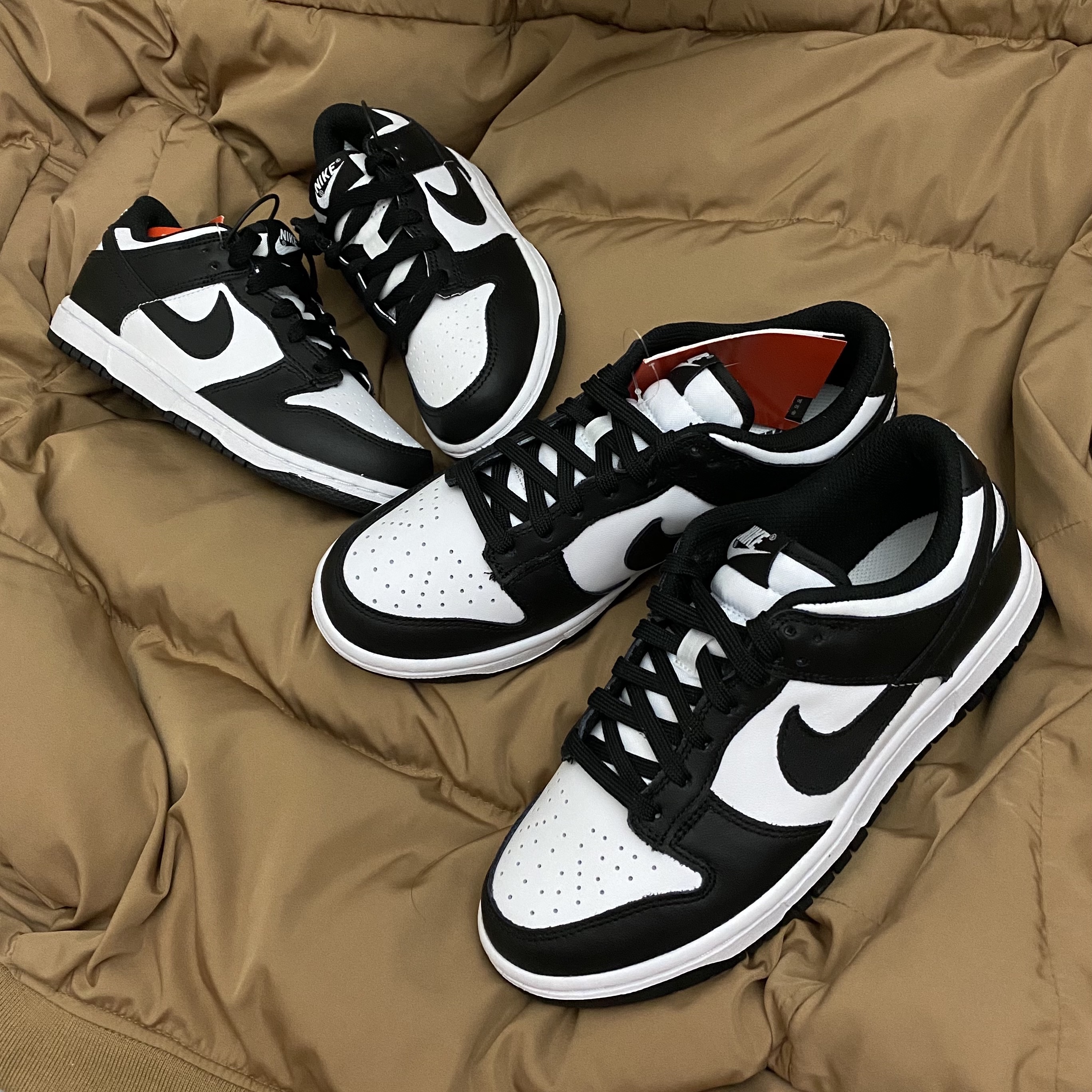(W) Nike Dunk Low Black, (PS) Nike Dunk Low Black 착용 스타일