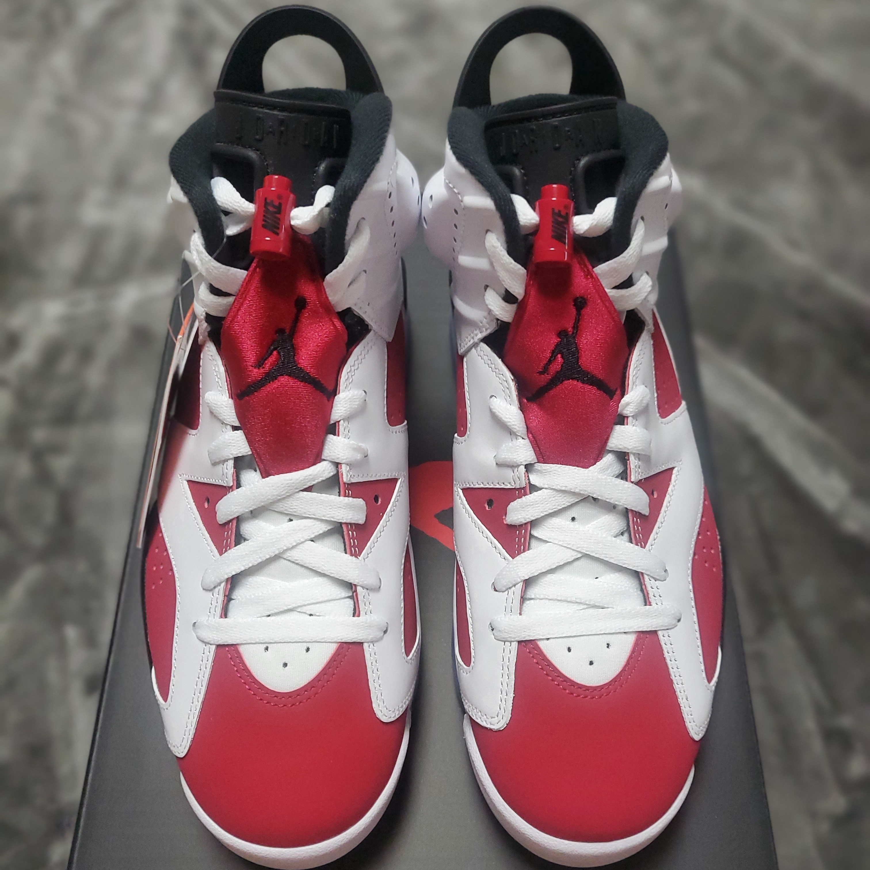 Jordan 6 Retro Carmine 2021 착용 스타일 - 1