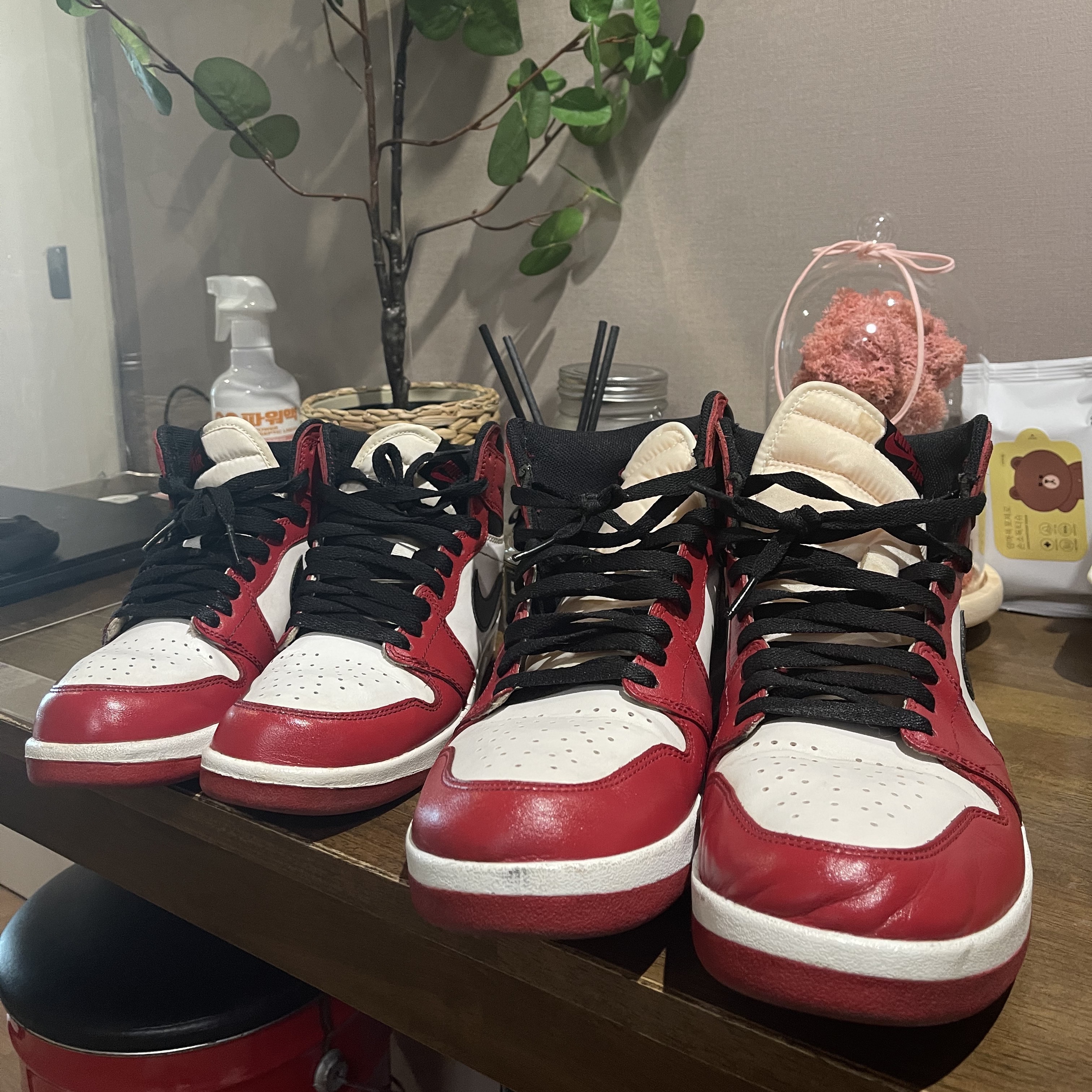 Jordan 1.5 Retro Chicago 2015, (GS) Jordan 1.5 Retro Chicago 2015 착용 스타일 - 2