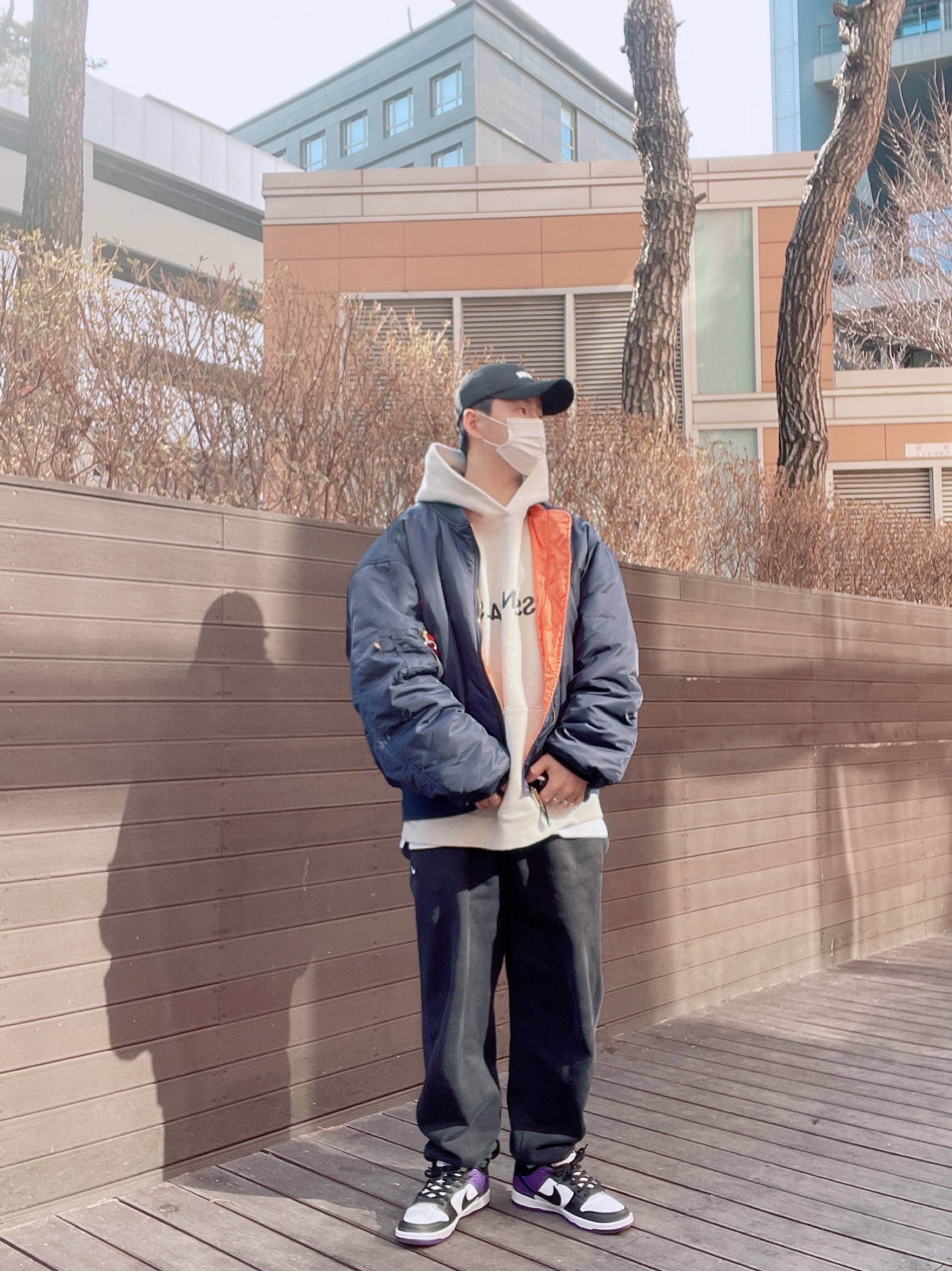 Nike SB Dunk Low Pro Court Purple, Essentials 3D Silicon Applique Pullover Hoodie Oatmeal/Oatmeal Heather/Light Heather Oatmeal 2020 착용 스타일 - 1