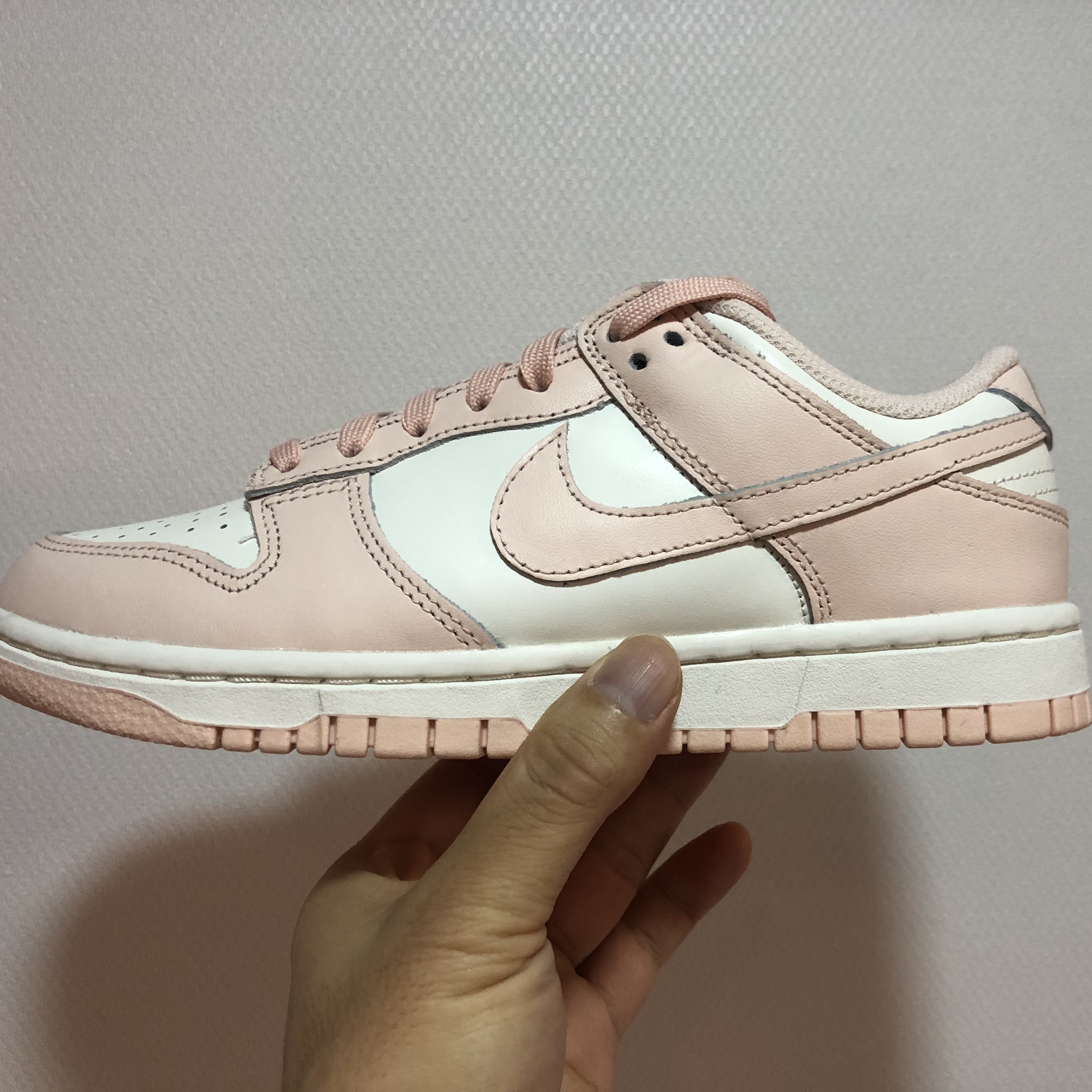 (W) Nike Dunk Low Orange Pearl 착용 스타일