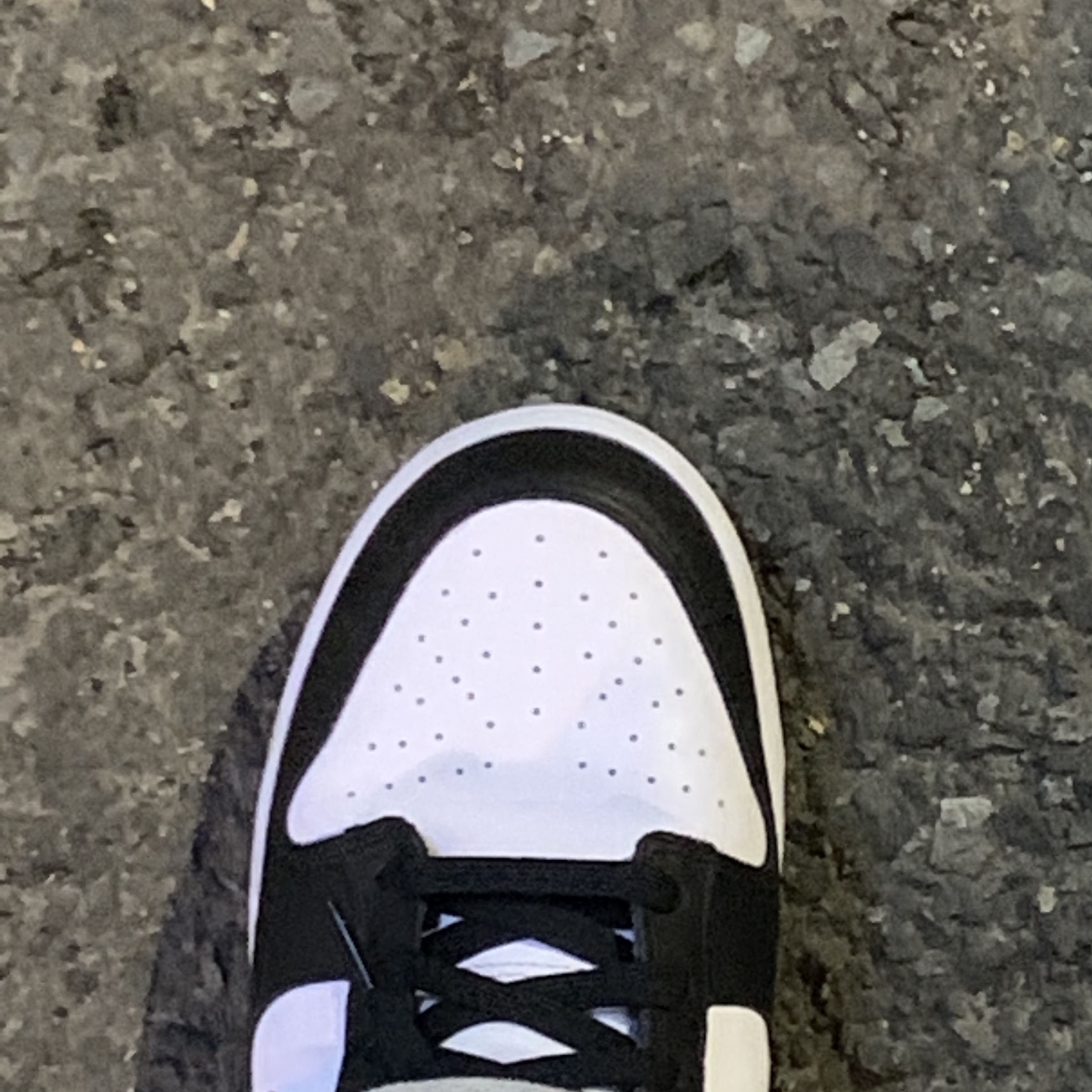Nike Dunk Low Retro Black 착용 스타일 - 1
