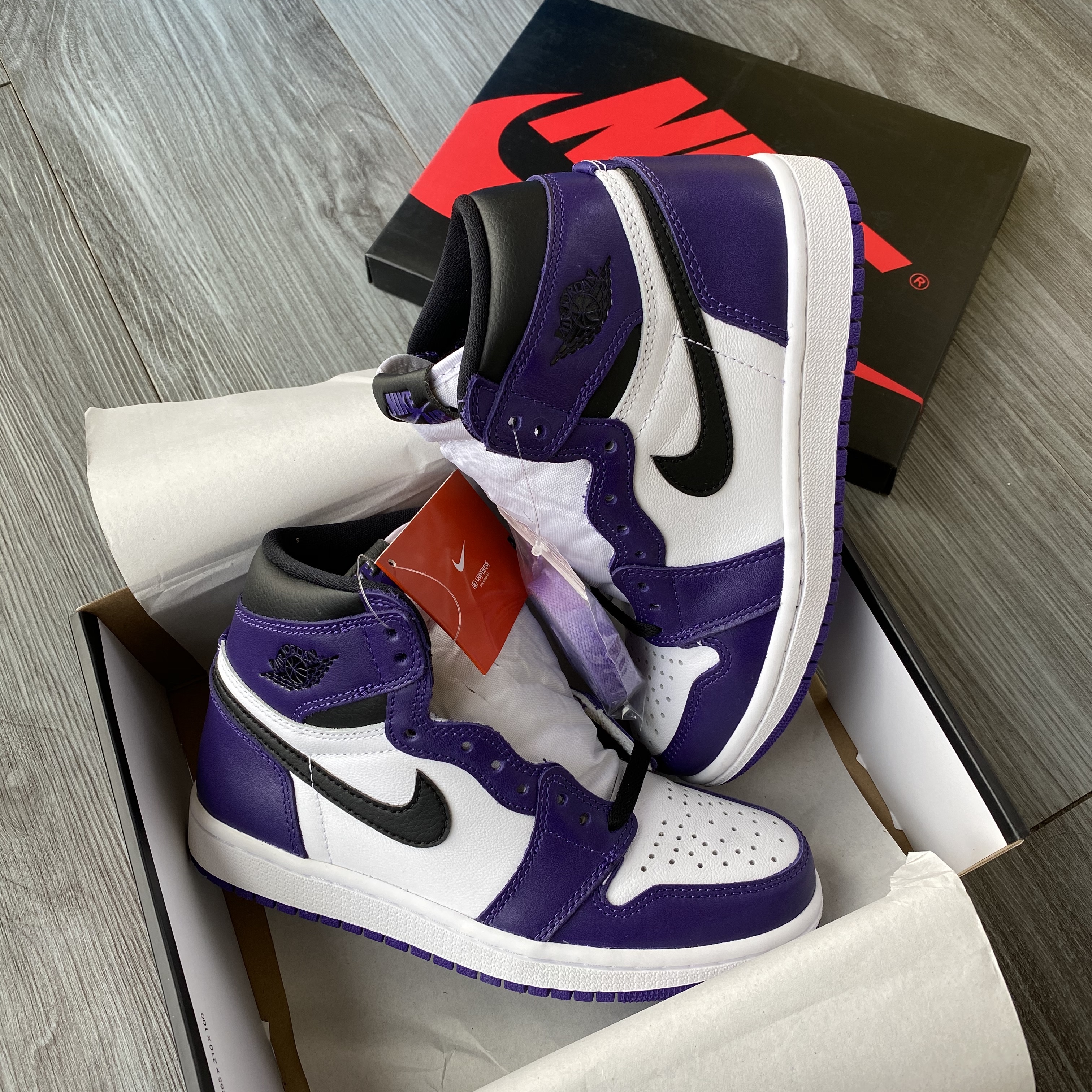 Jordan 1 Retro High OG Court Purple 2020 착용 스타일