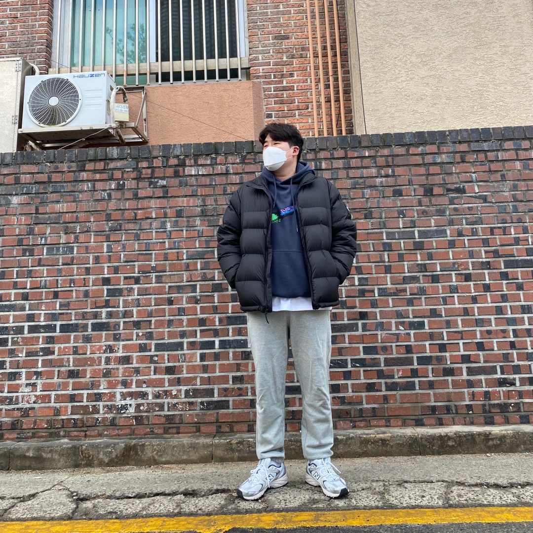 New Balance 530 Steel Grey 착용 스타일