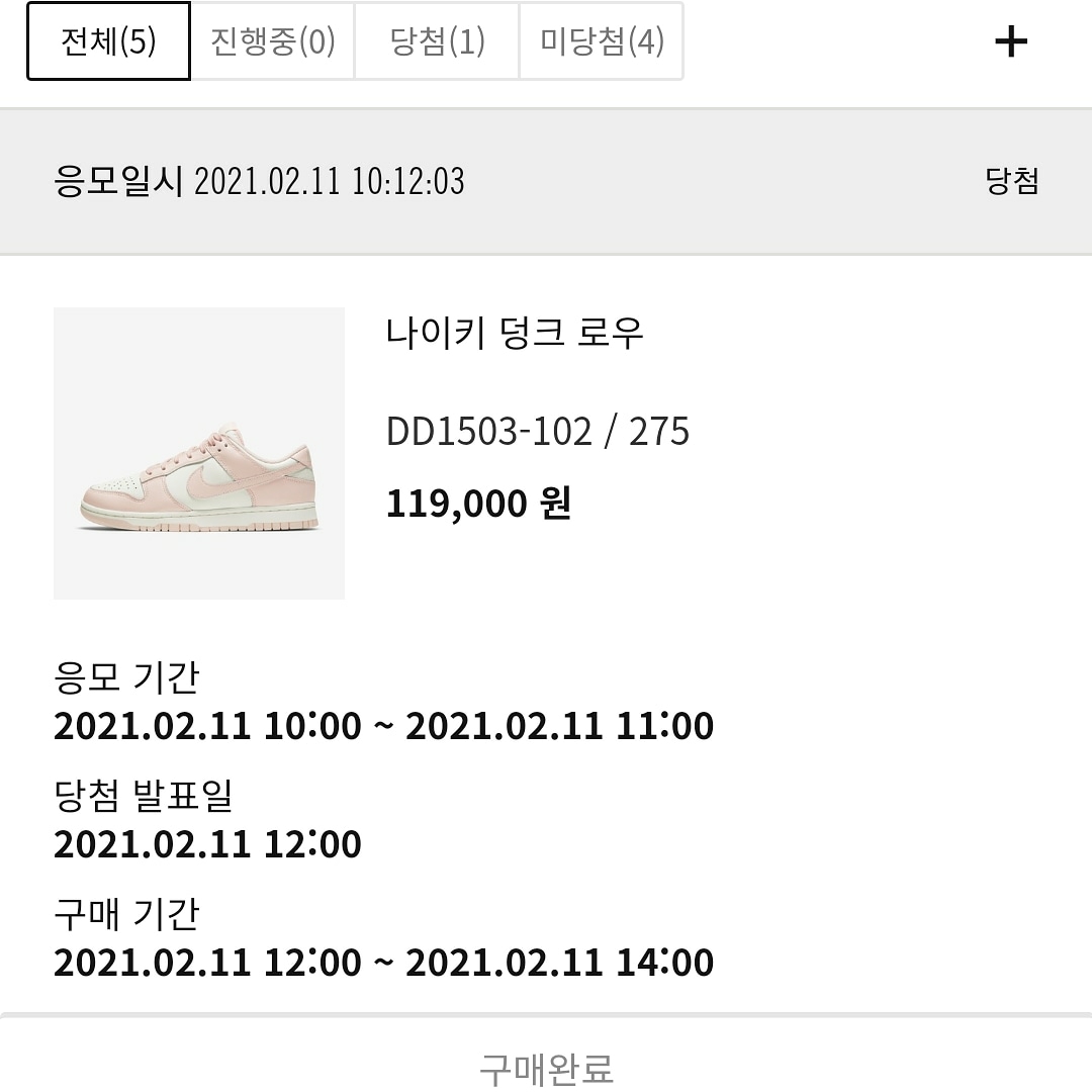 (W) Nike Dunk Low Orange Pearl 착용 스타일
