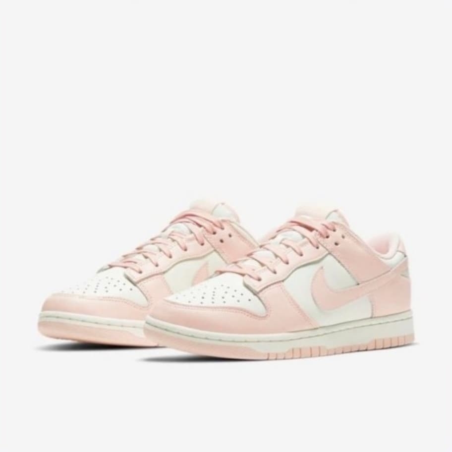 (W) Nike Dunk Low Orange Pearl 착용 스타일 - 1