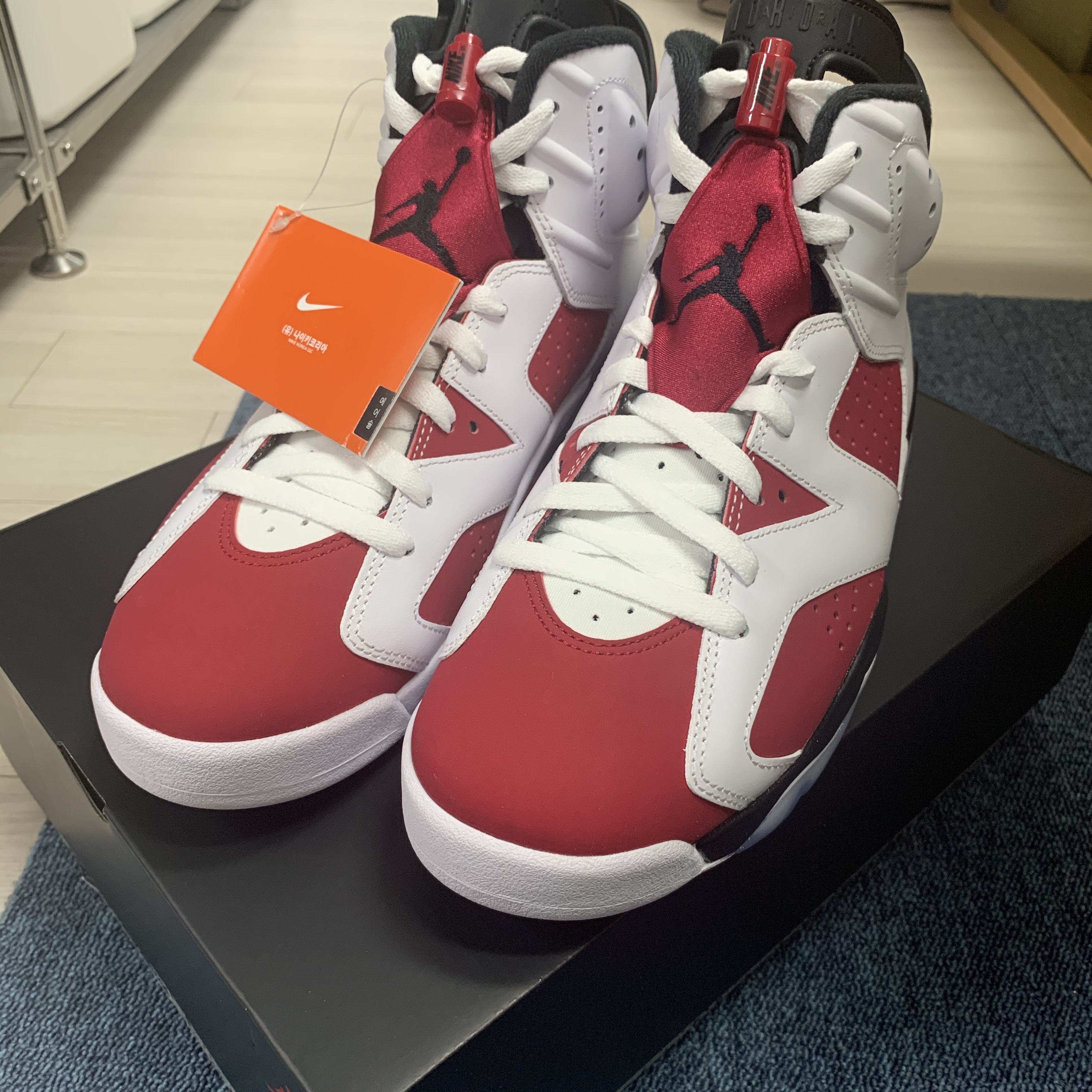 Jordan 6 Retro Carmine 2021 착용 스타일
