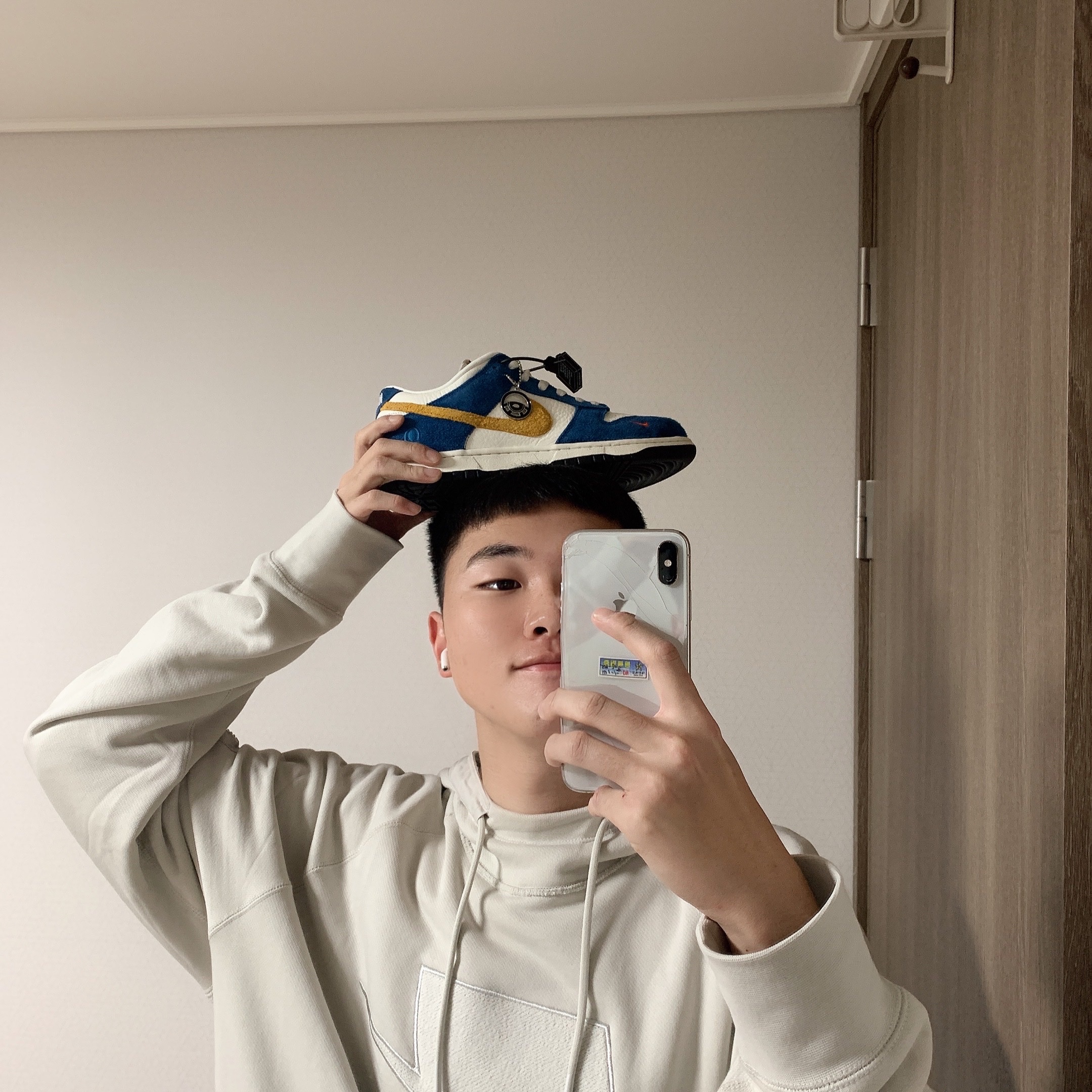 Nike x Kasina Dunk Low 80's Bus 착용 스타일