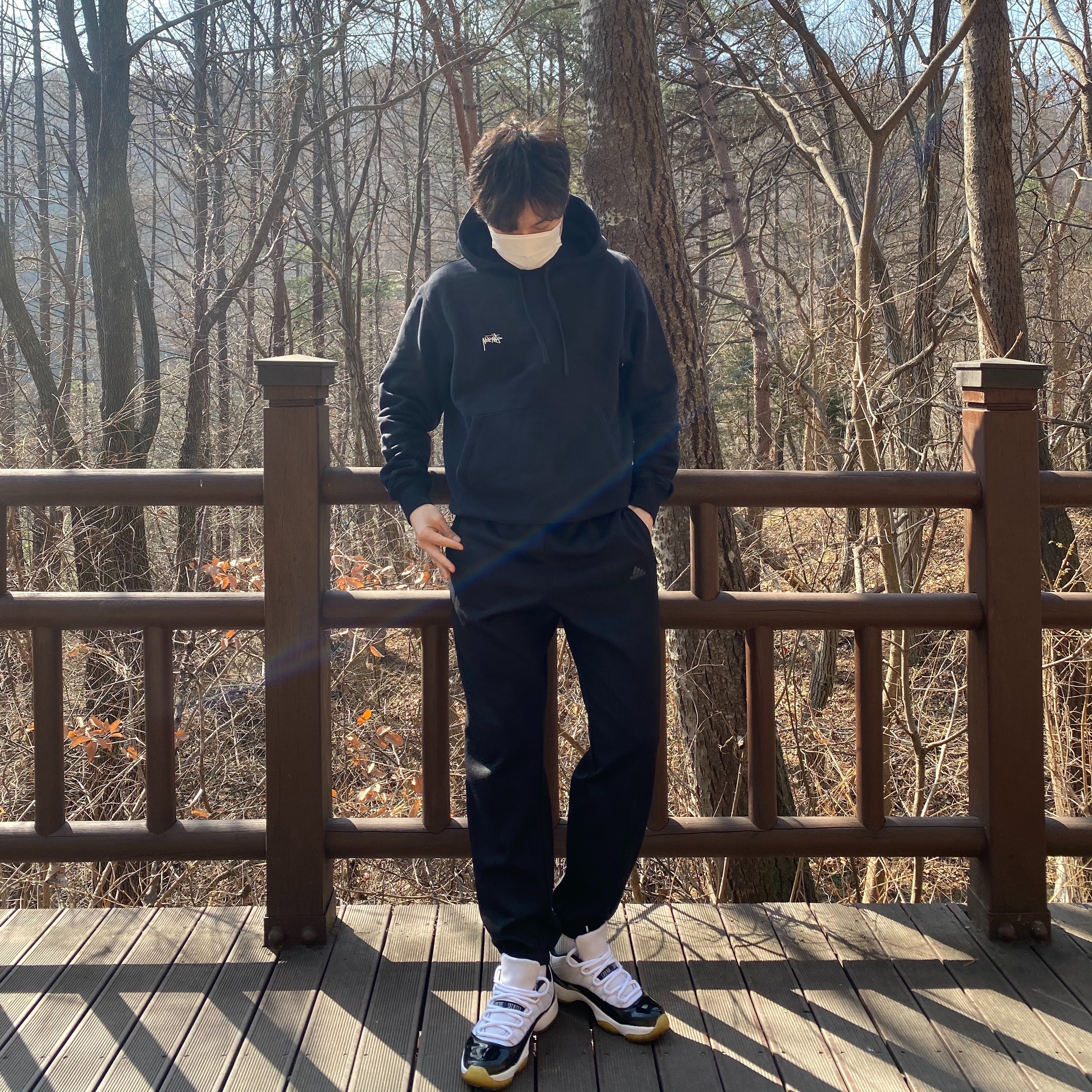Jordan 11 Retro Low Concord 착용 스타일