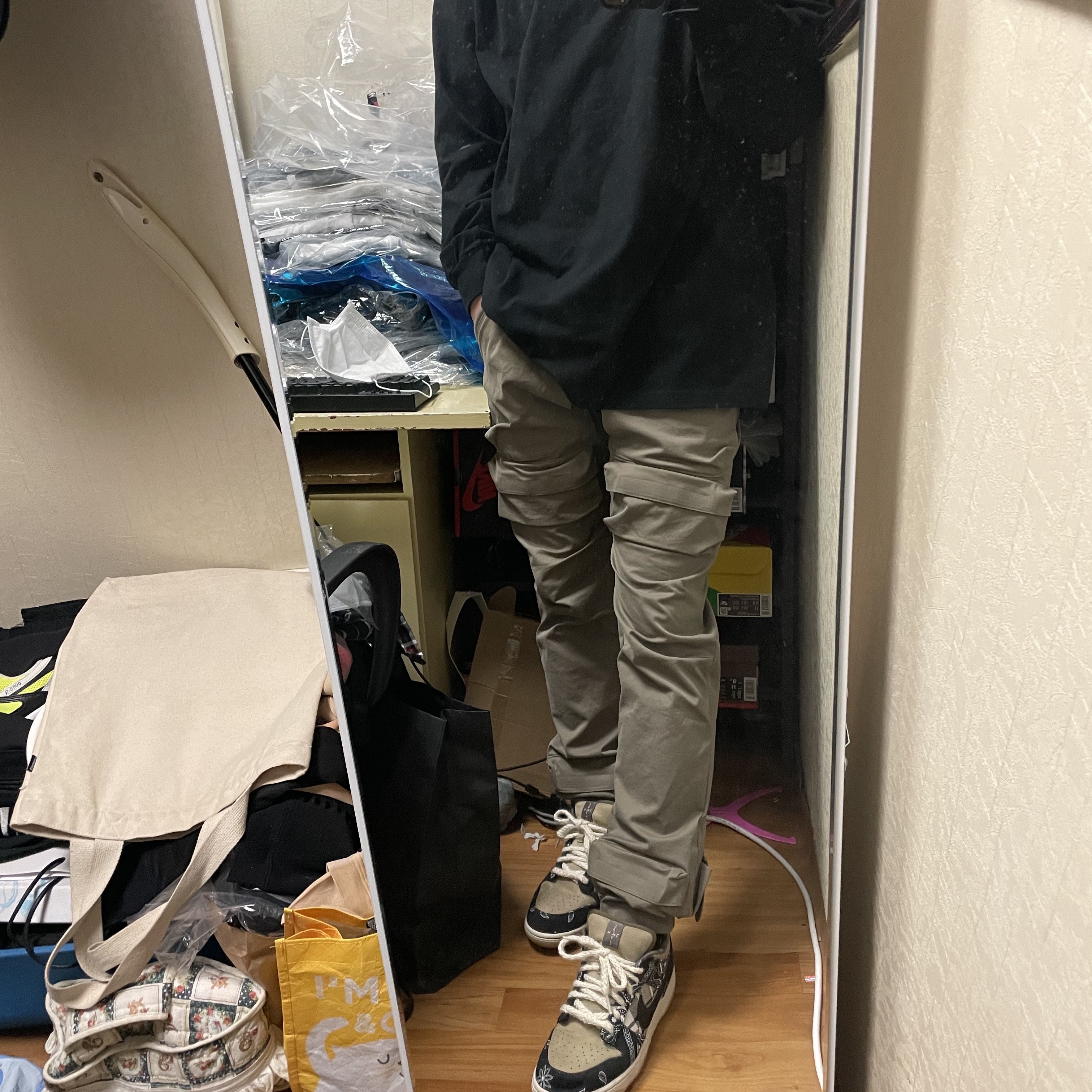 Nike x Travis Scott SB Dunk Low 착용 스타일