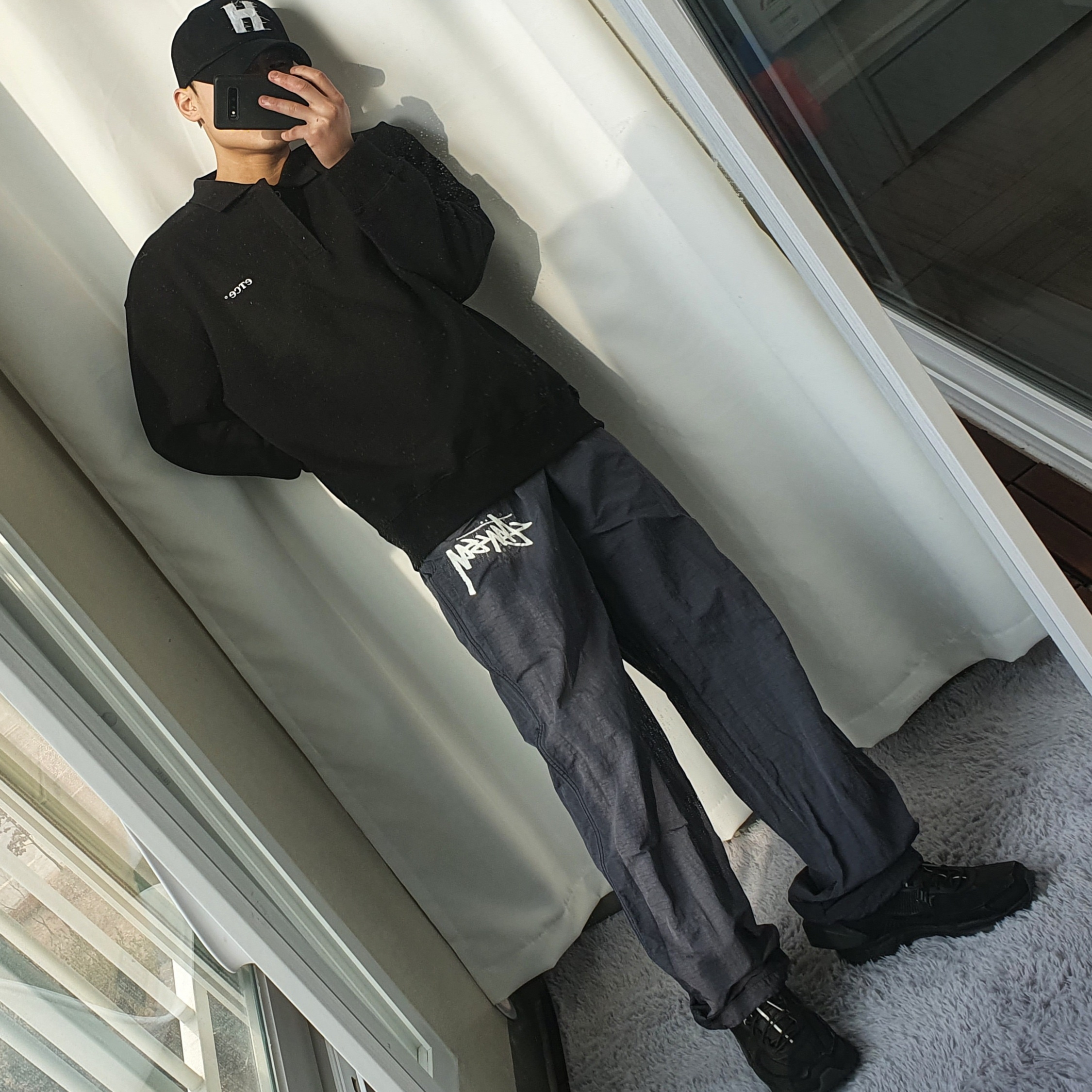 Nike x A-Cold-Wall Zoom Vomero 5 Black 착용 스타일