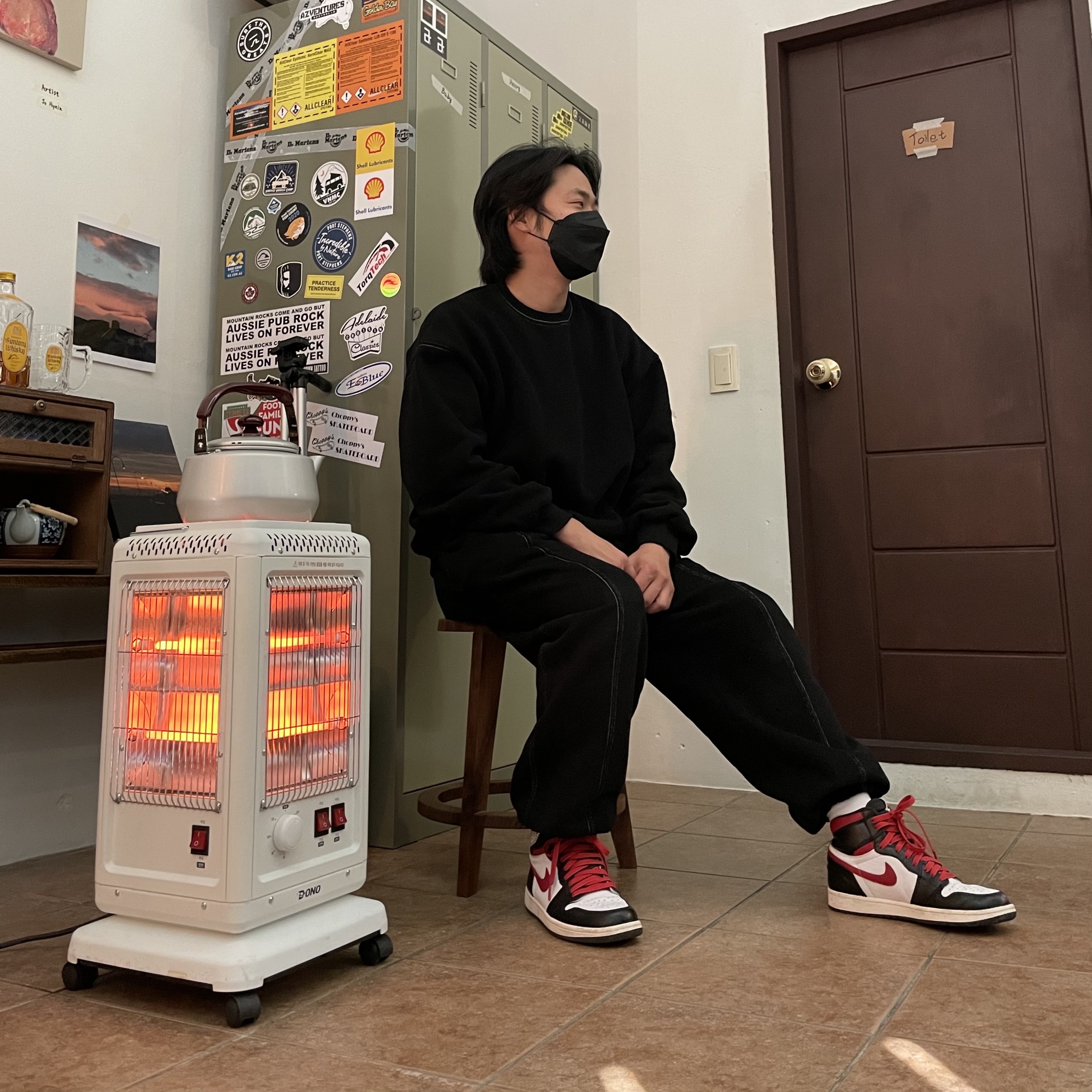 Jordan 1 Retro High OG Gym Red 착용 스타일 - 2