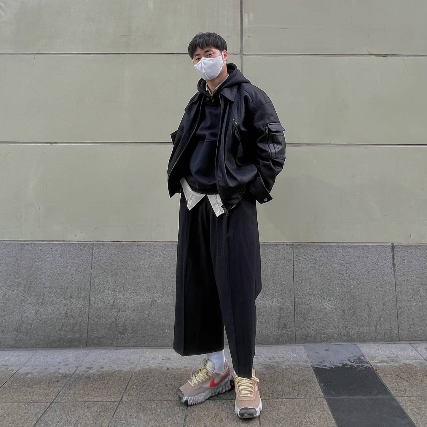 Nike Overbreak SP College Grey 착용 스타일